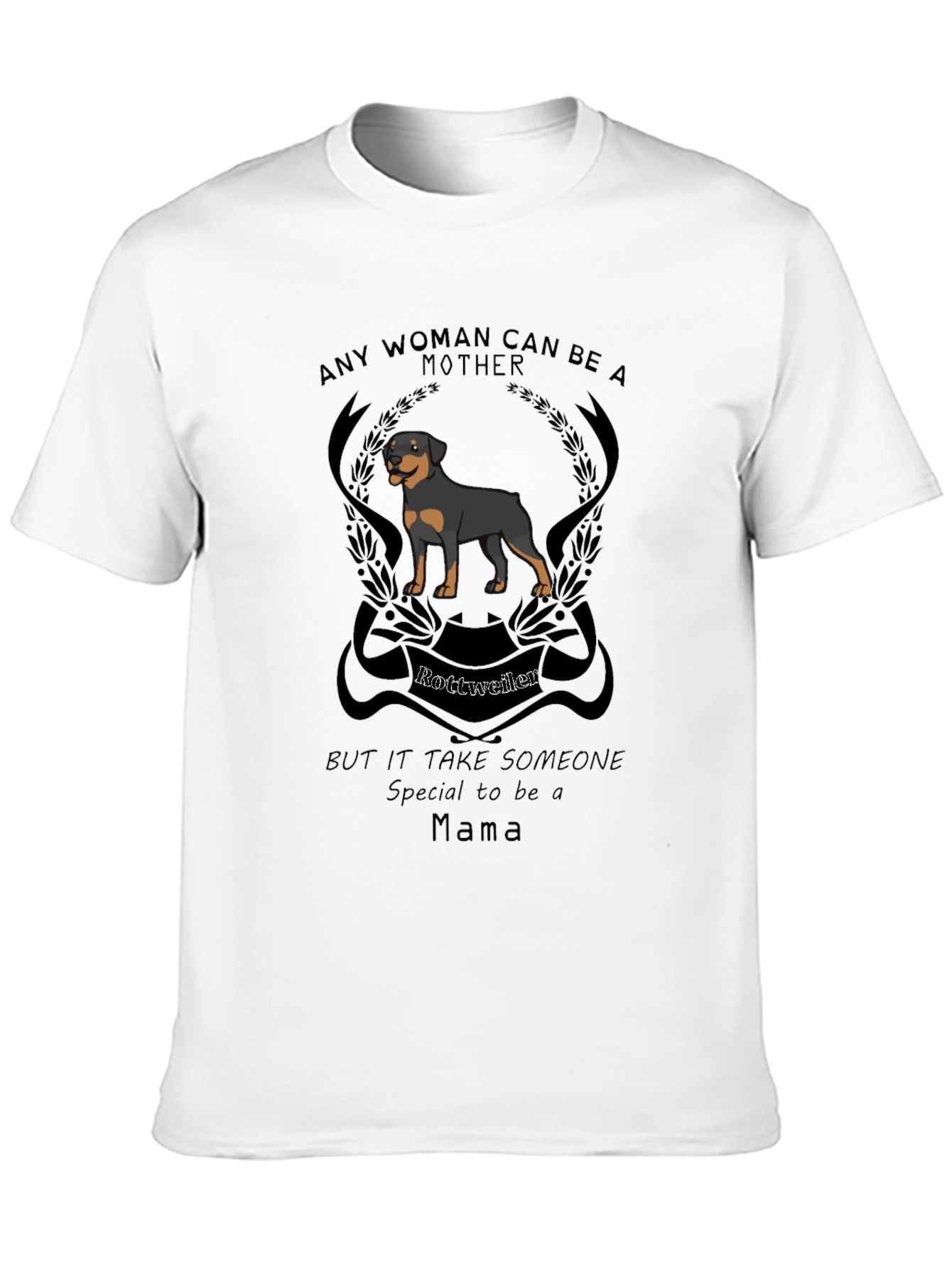 Rottweiler Mama T-Shirt - Special Mothers Day Gift