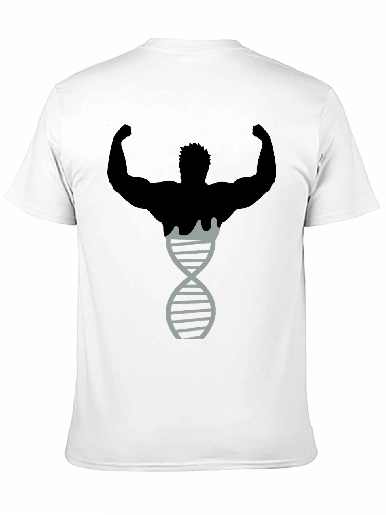 Muscle DNA T-Shirt - Black Bodybuilding Inspired Design