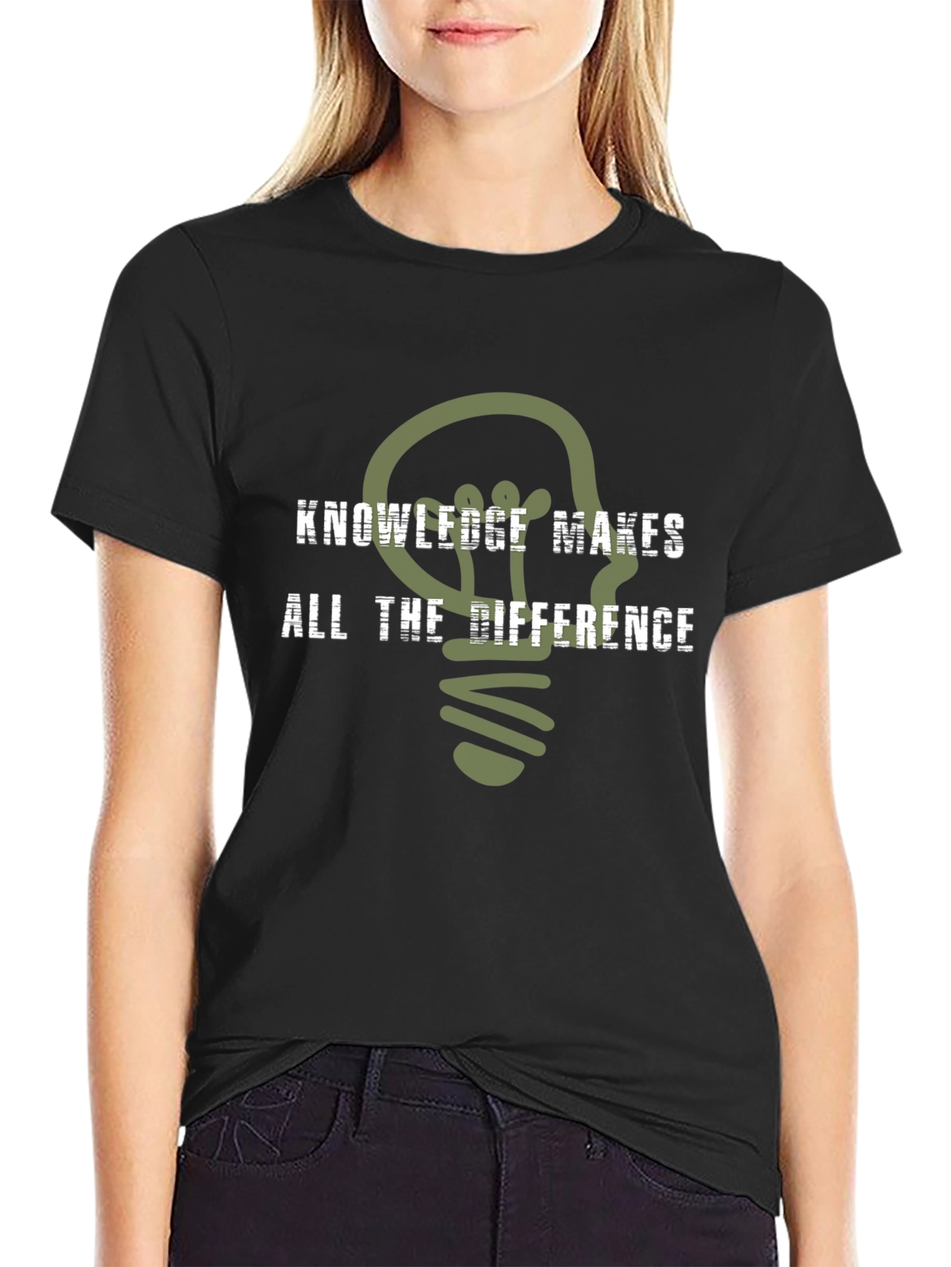 Knowledge Makes All The Difference T-Shirt
