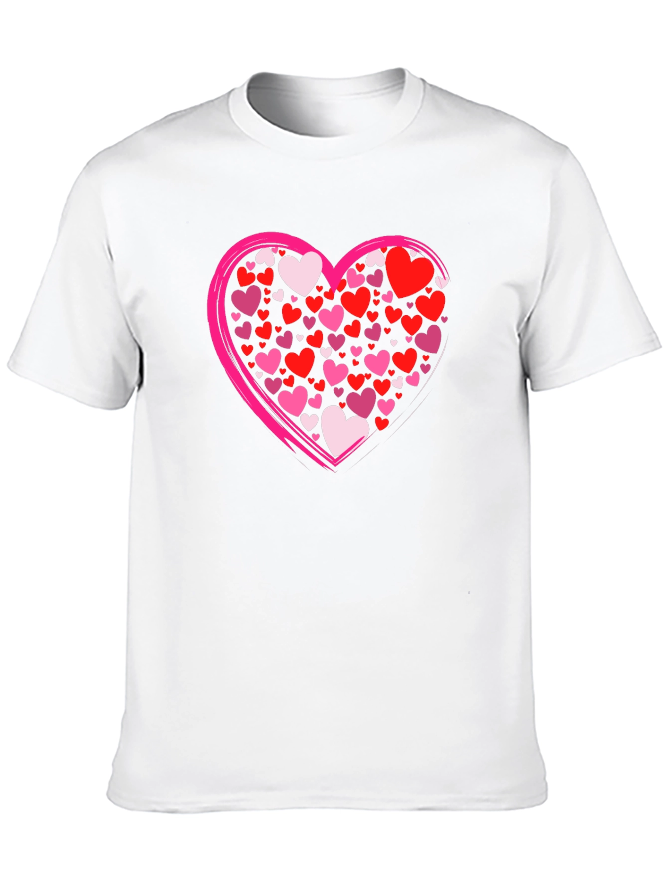 Heart Graphic Tee - Valentines Day Style