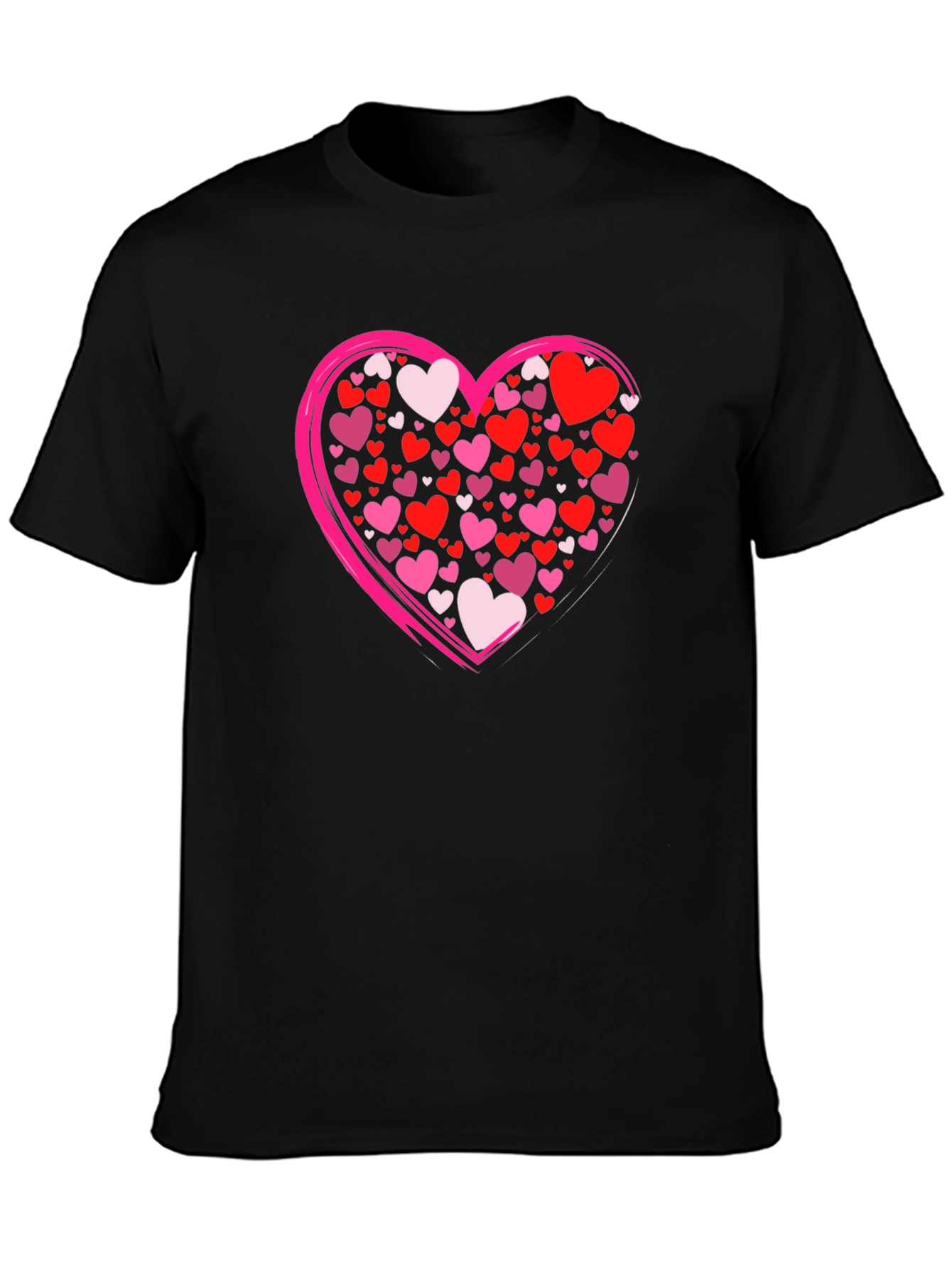 Heart Graphic Tee - Valentines Day Style