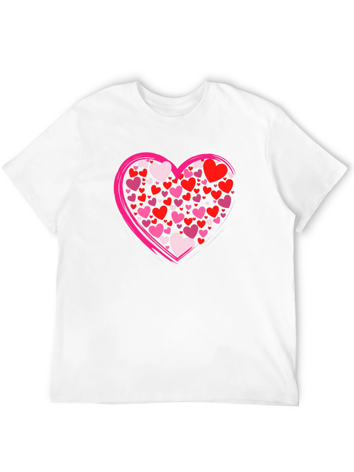 Heart Graphic Tee - Valentines Day Style