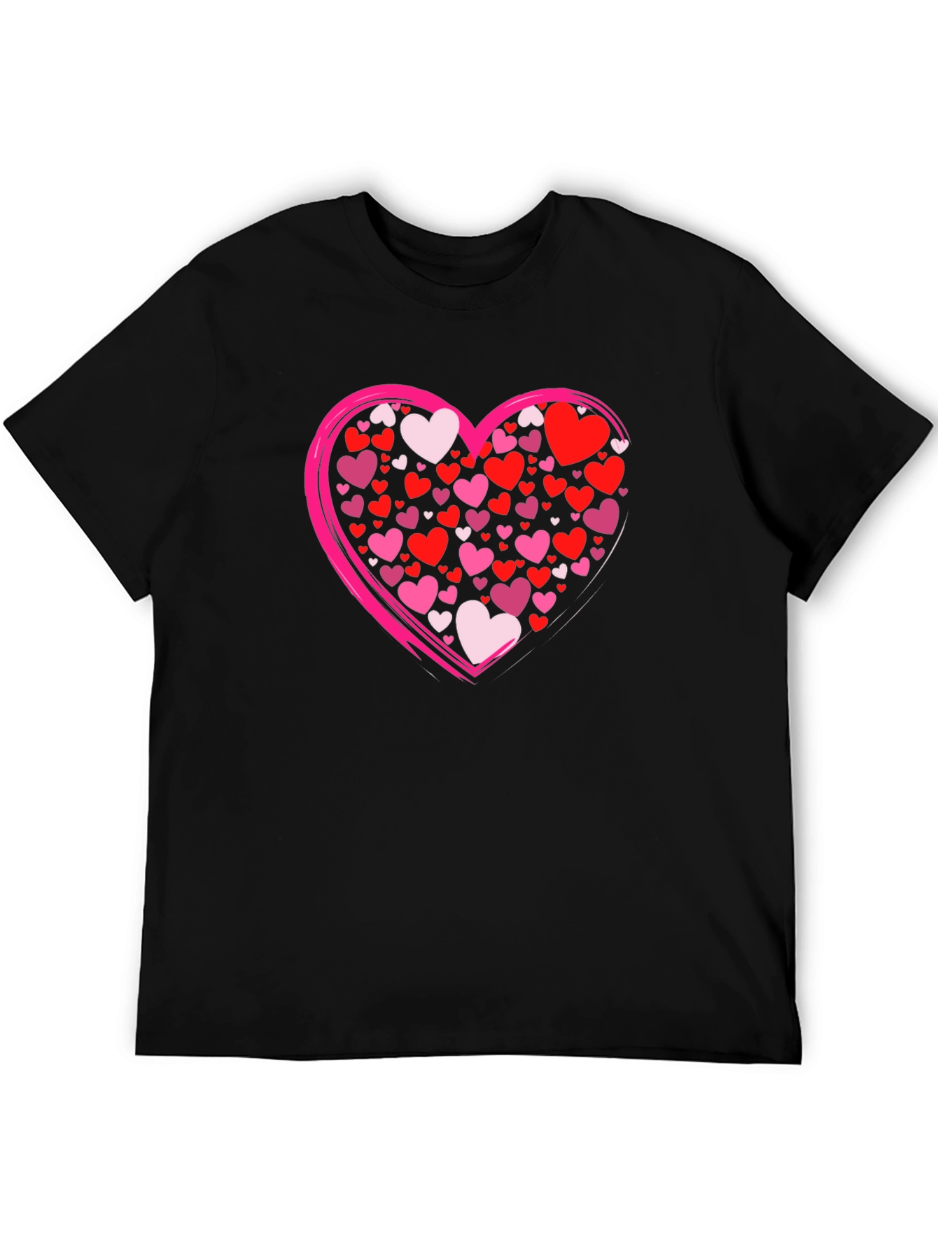 Heart Graphic Tee - Valentines Day Style
