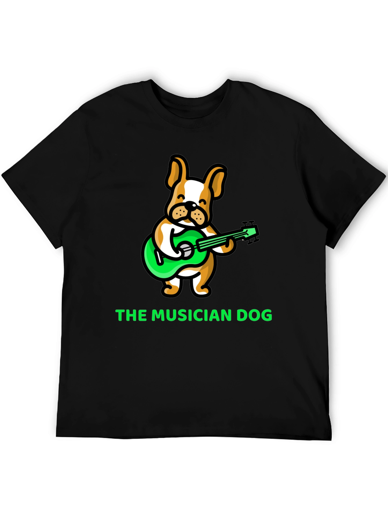 The Musician Dog T-Shirt: Cute Animal Design