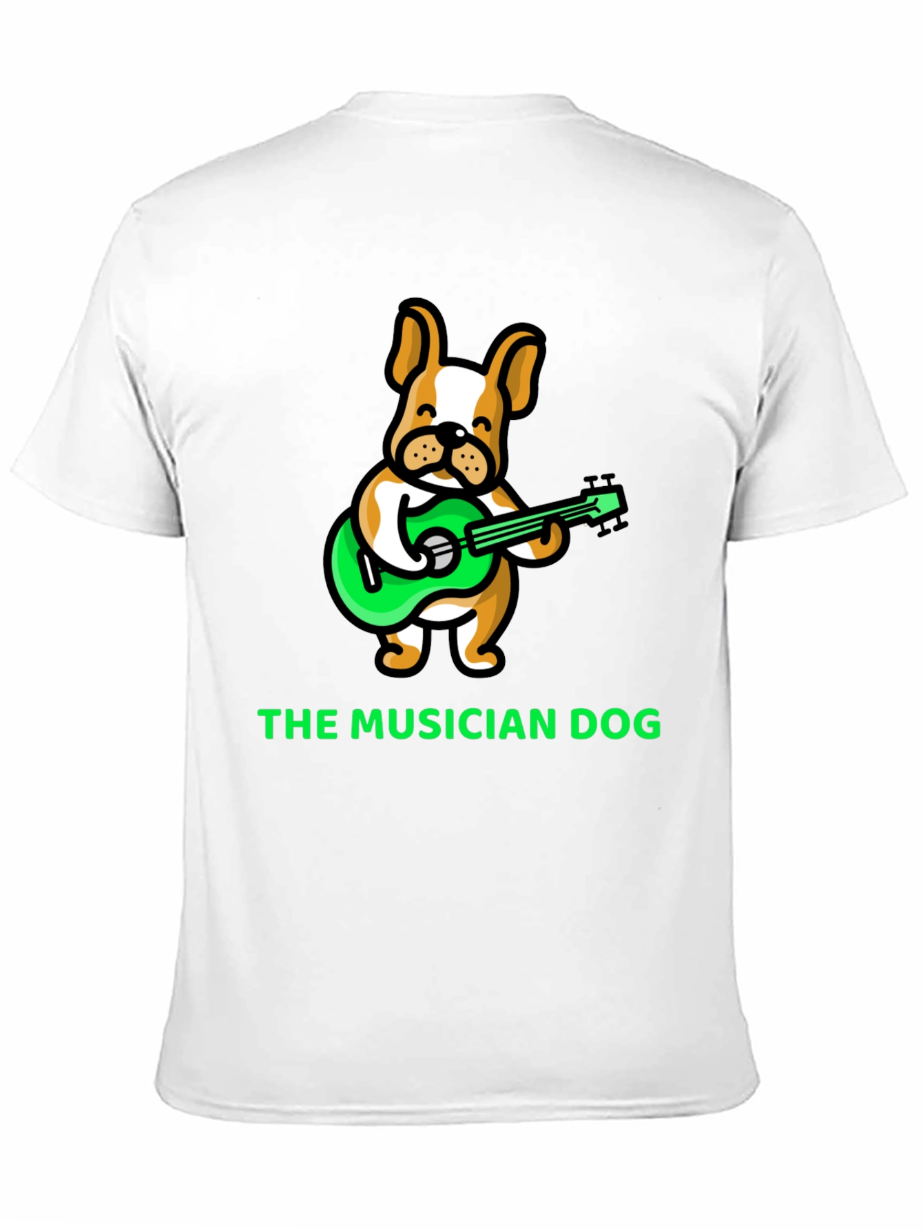 The Musician Dog T-Shirt: Cute Animal Design