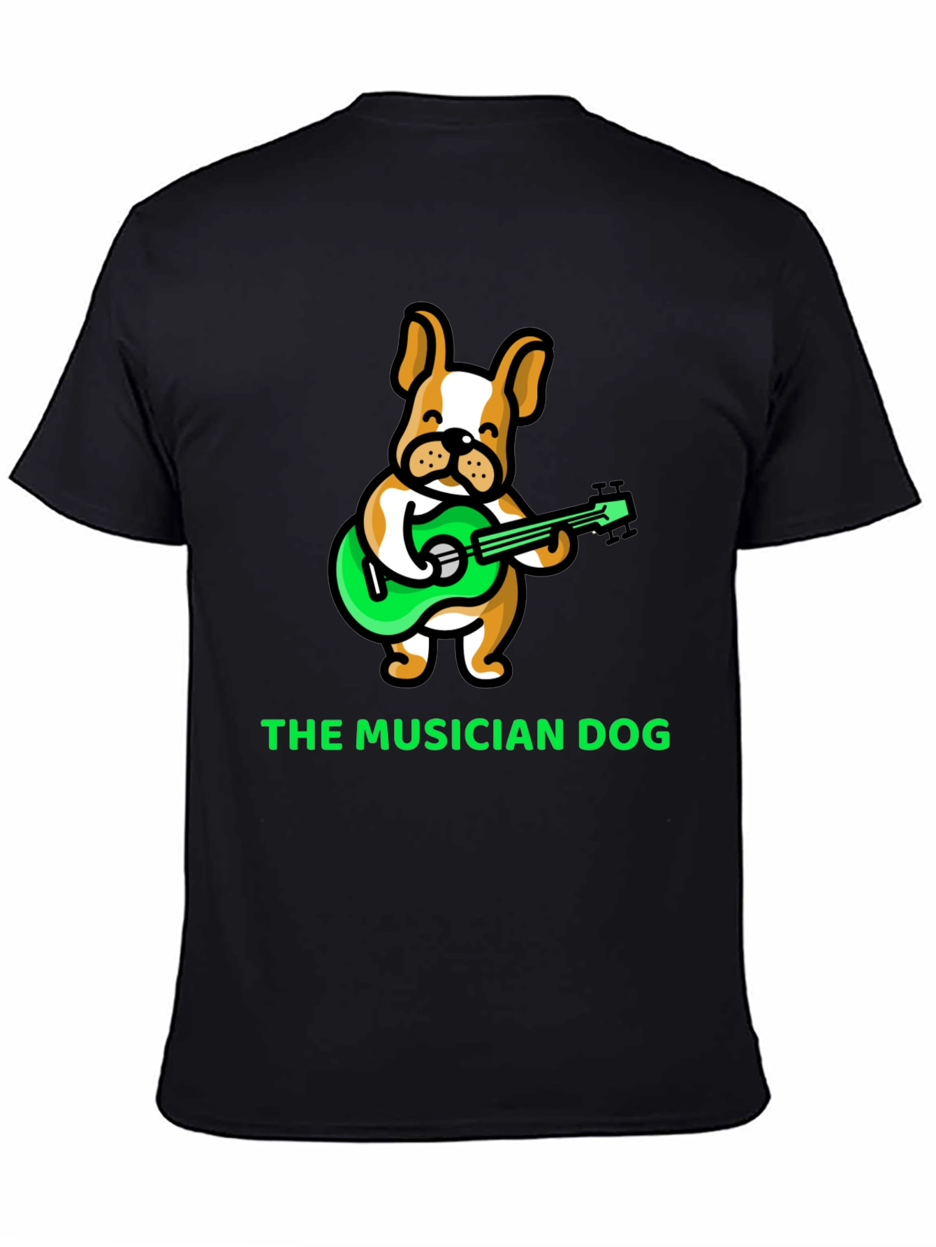 The Musician Dog T-Shirt: Cute Animal Design