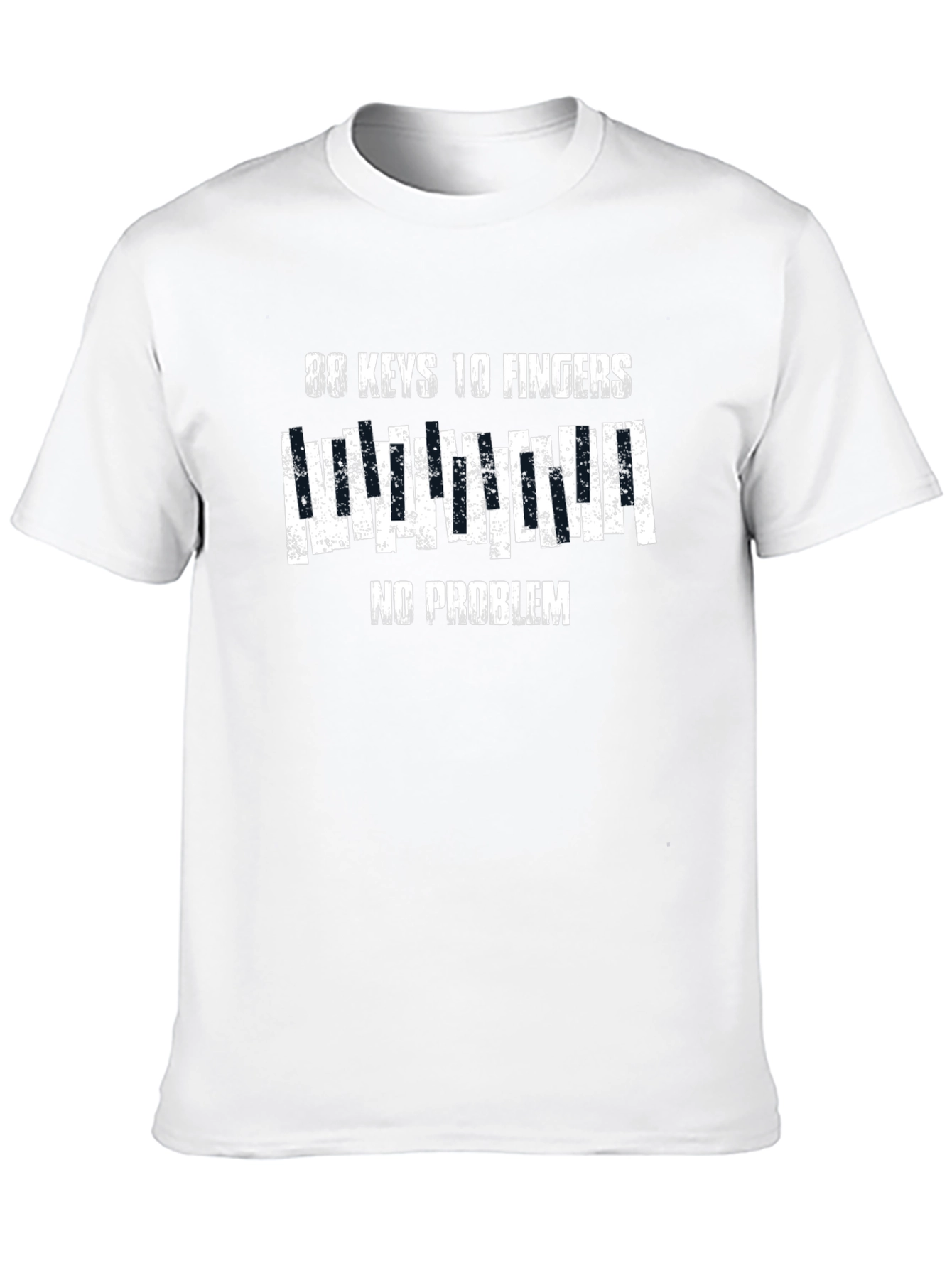 88 Keys 10 Fingers No Problem T-Shirt