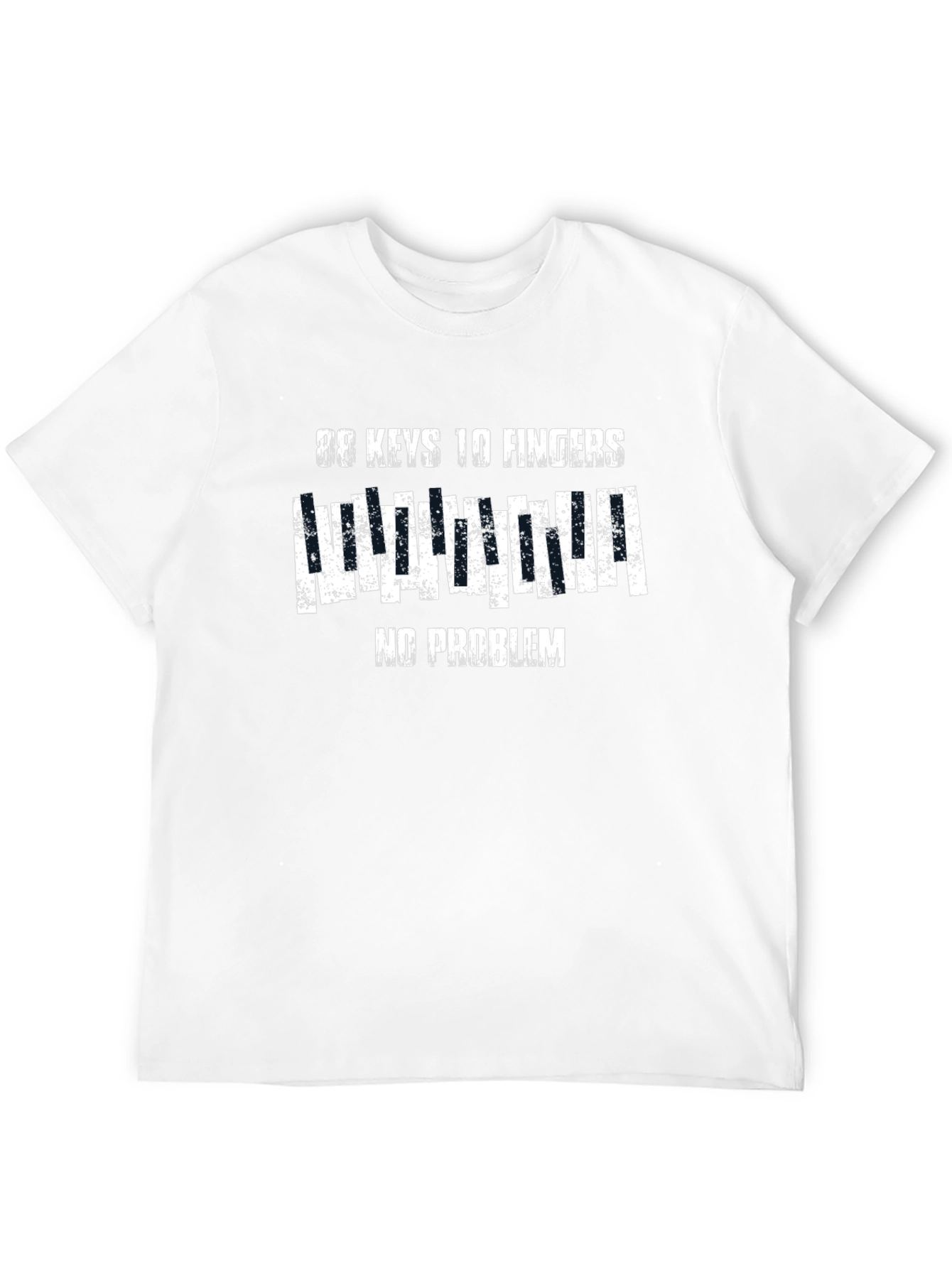 88 Keys 10 Fingers No Problem T-Shirt