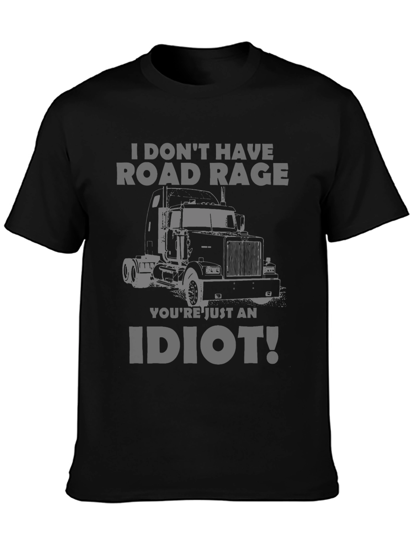 Road Rage Trucker T-Shirt - Funny Sarcastic Tee