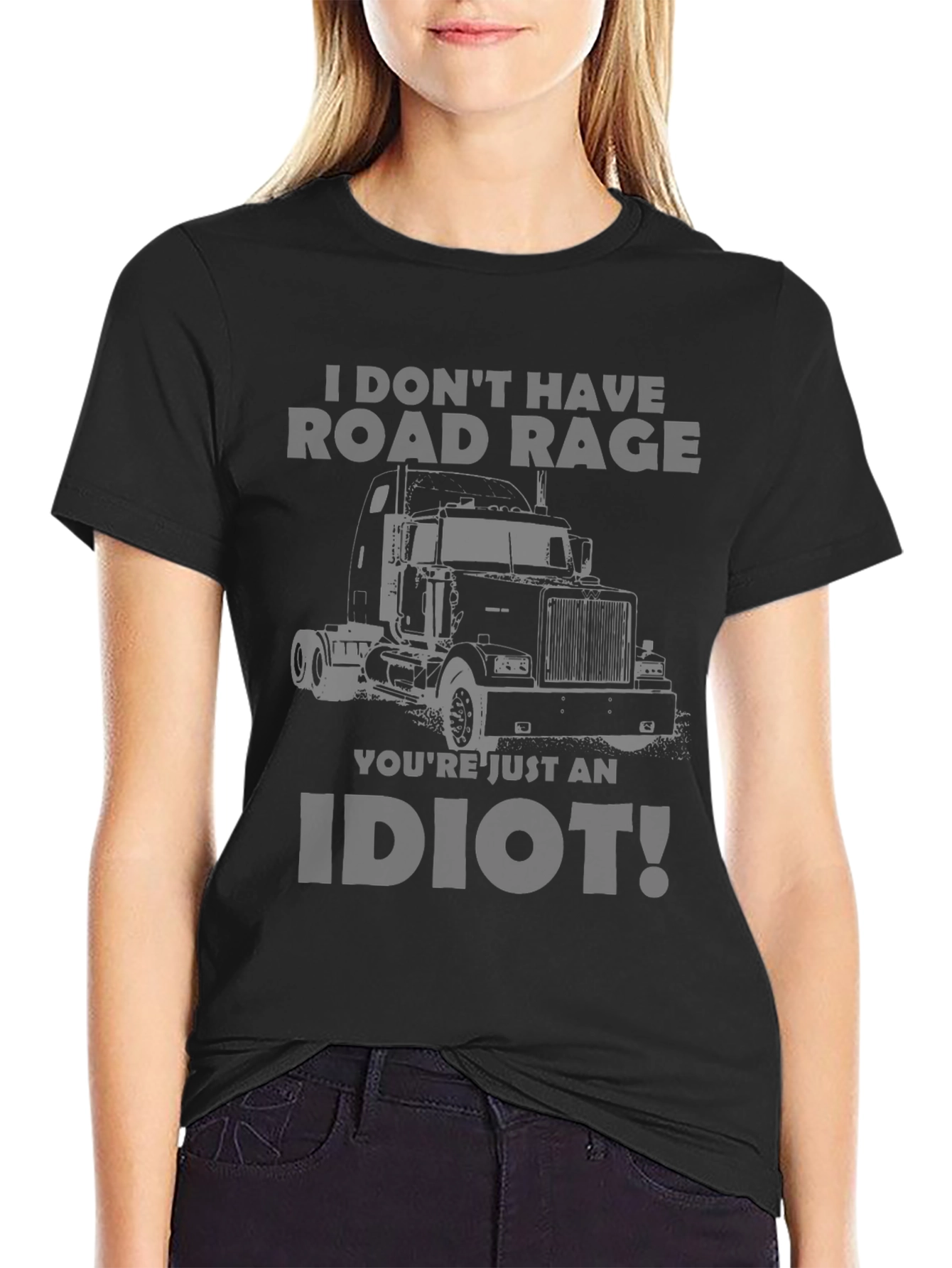 Road Rage Trucker T-Shirt - Funny Sarcastic Tee