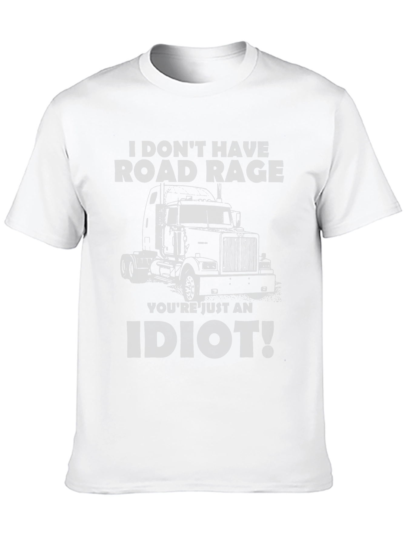 Road Rage Trucker T-Shirt - Funny Sarcastic Tee