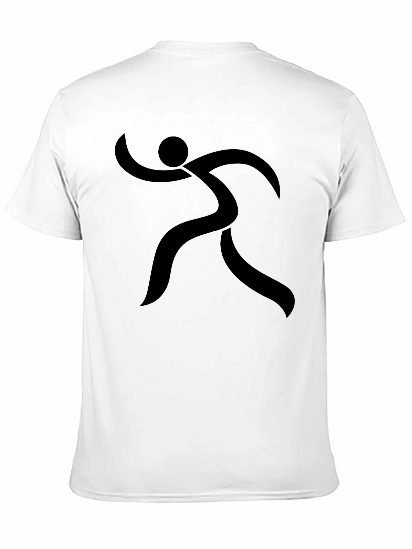 Modern Runner Graphic Tee - Black
