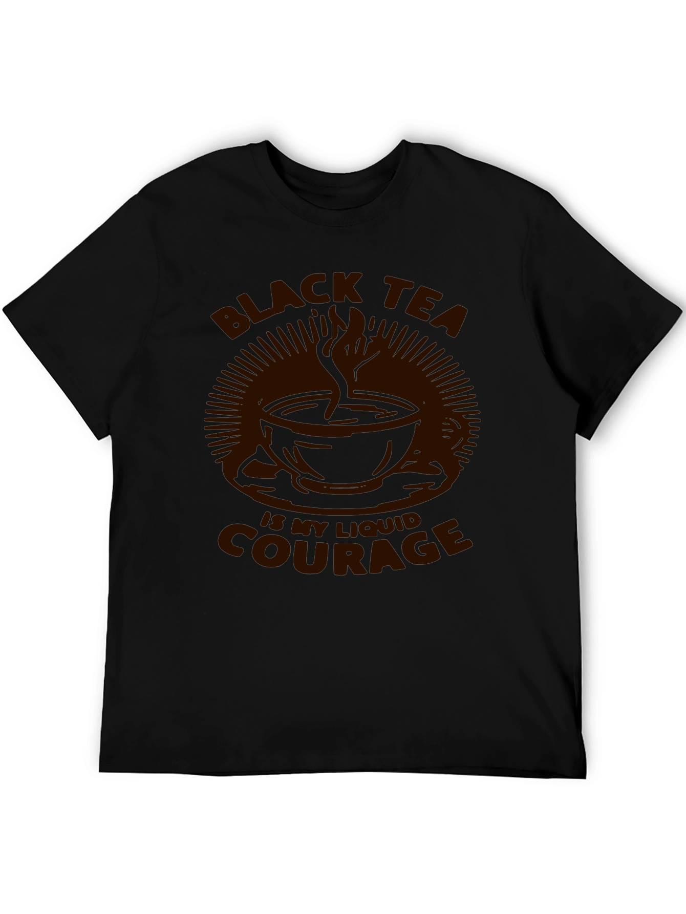 Black Tea Liquid Courage Graphic Tee