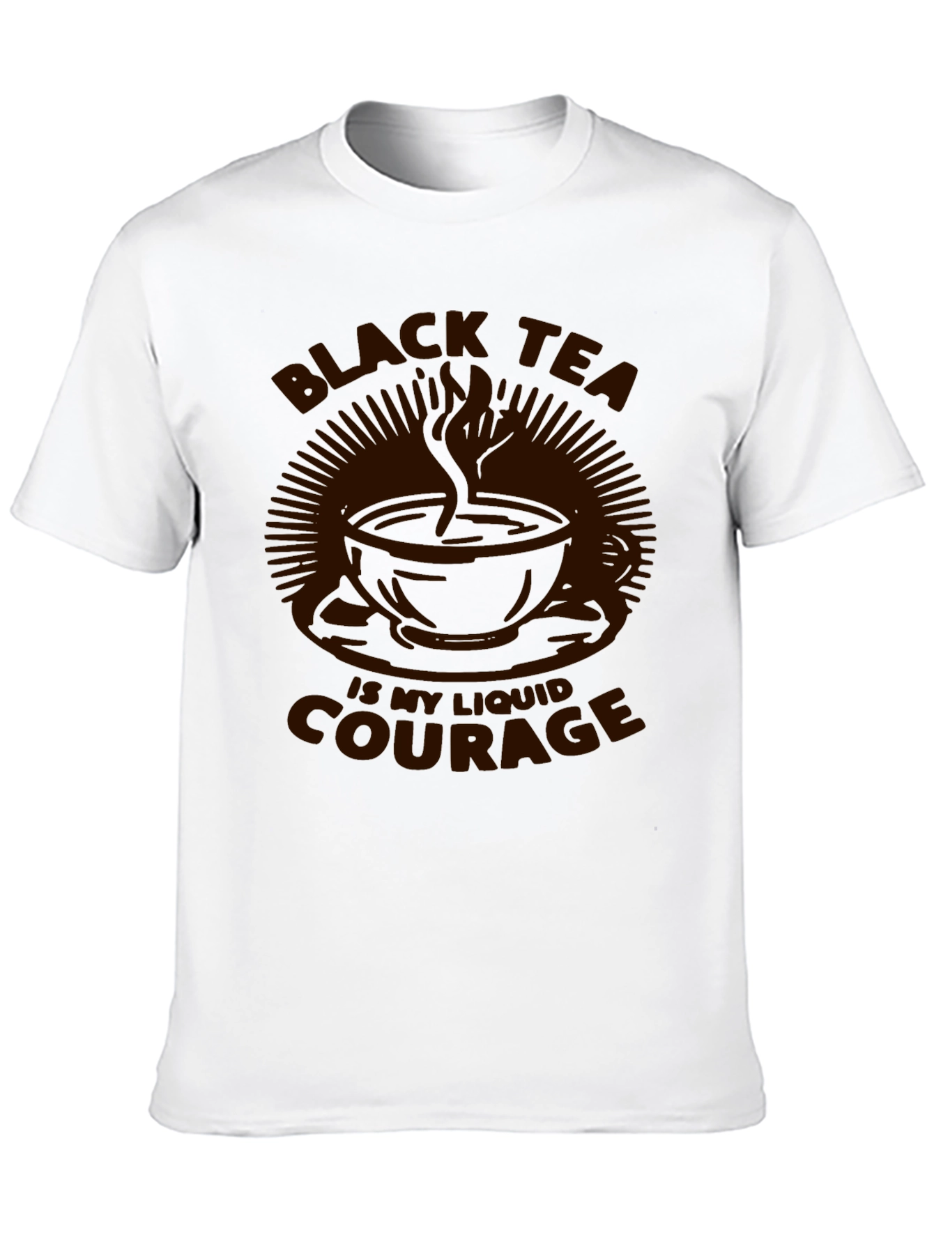 Black Tea Liquid Courage Graphic Tee