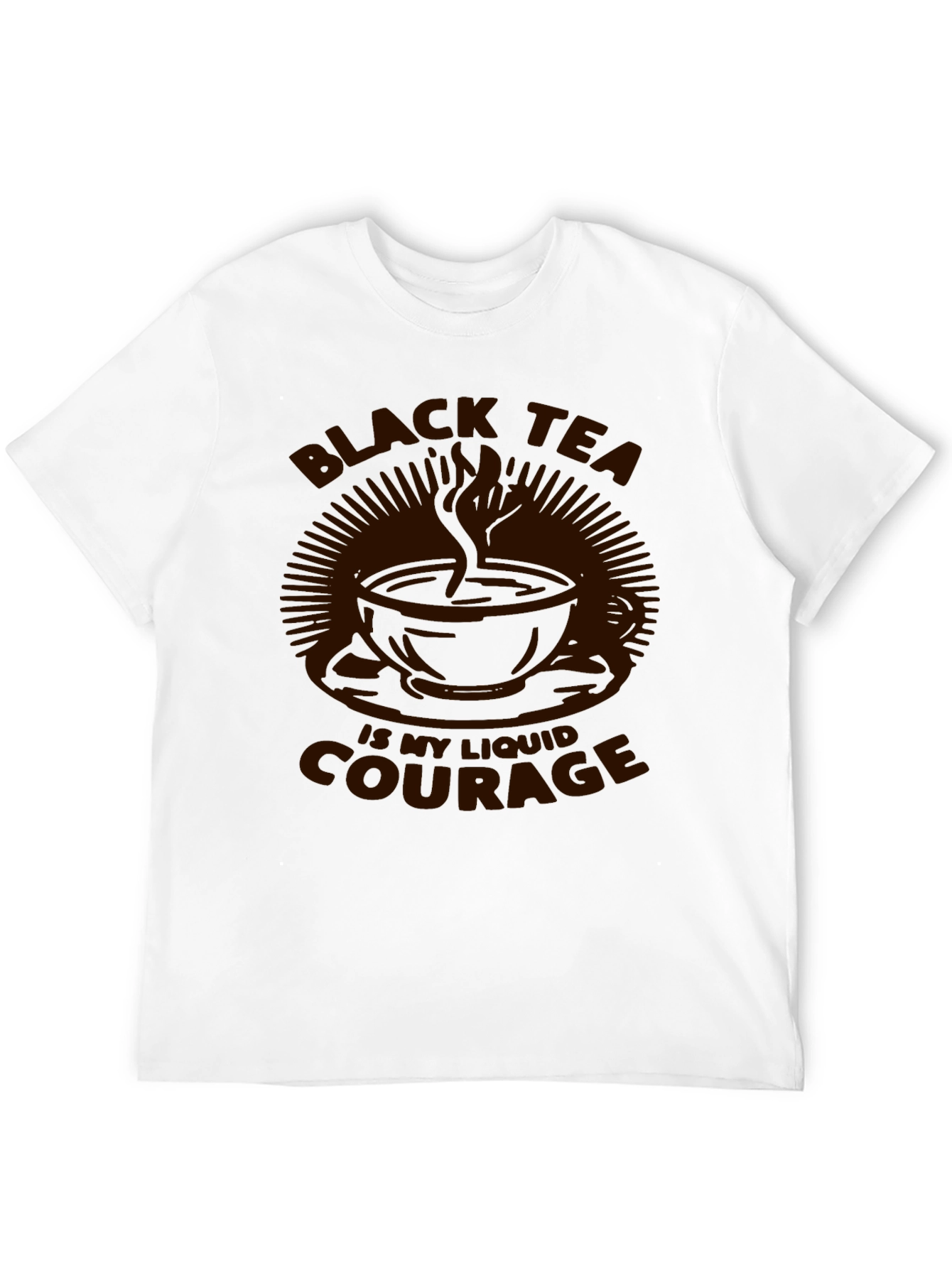 Black Tea Liquid Courage Graphic Tee
