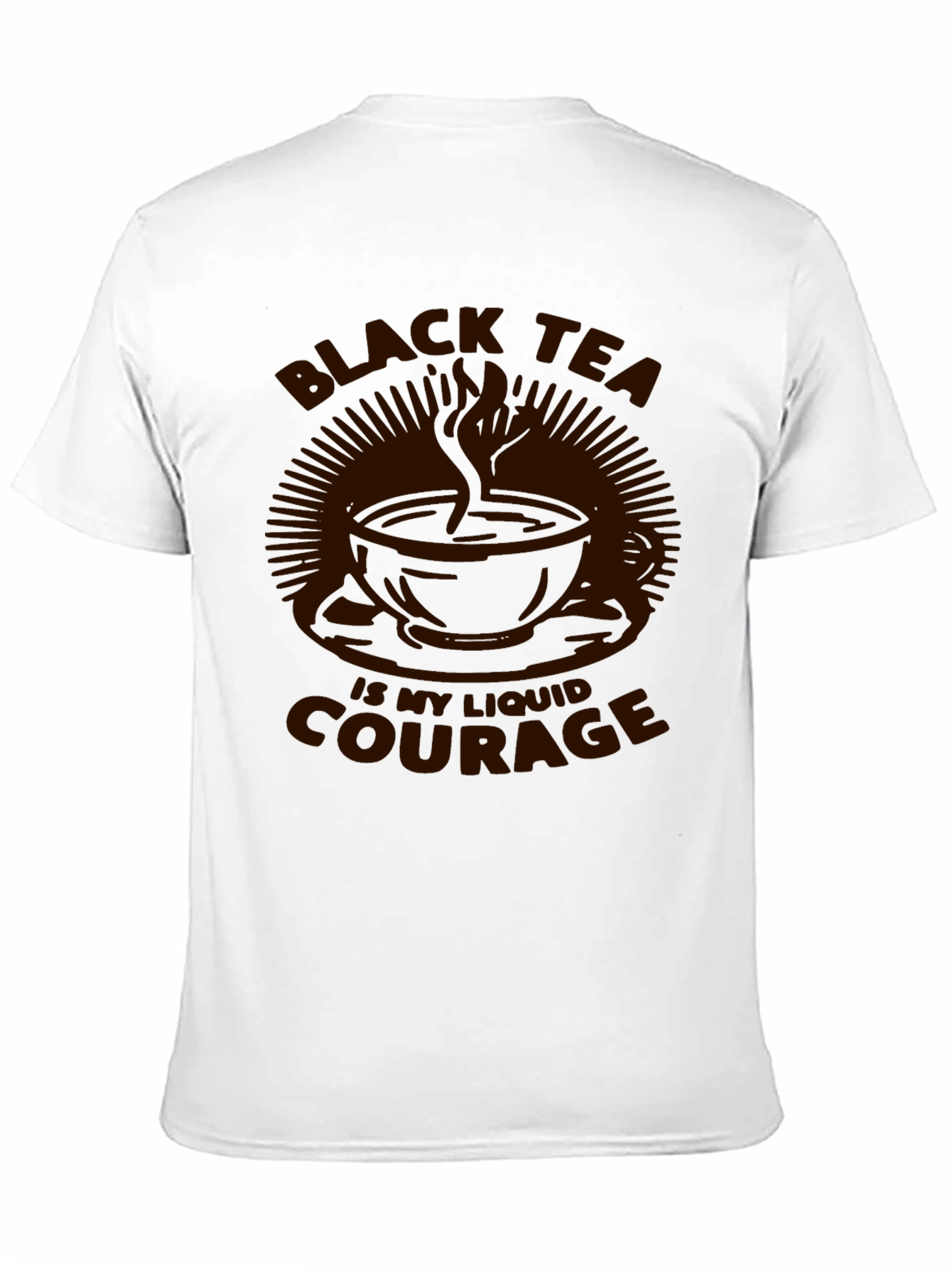 Black Tea Liquid Courage Graphic Tee