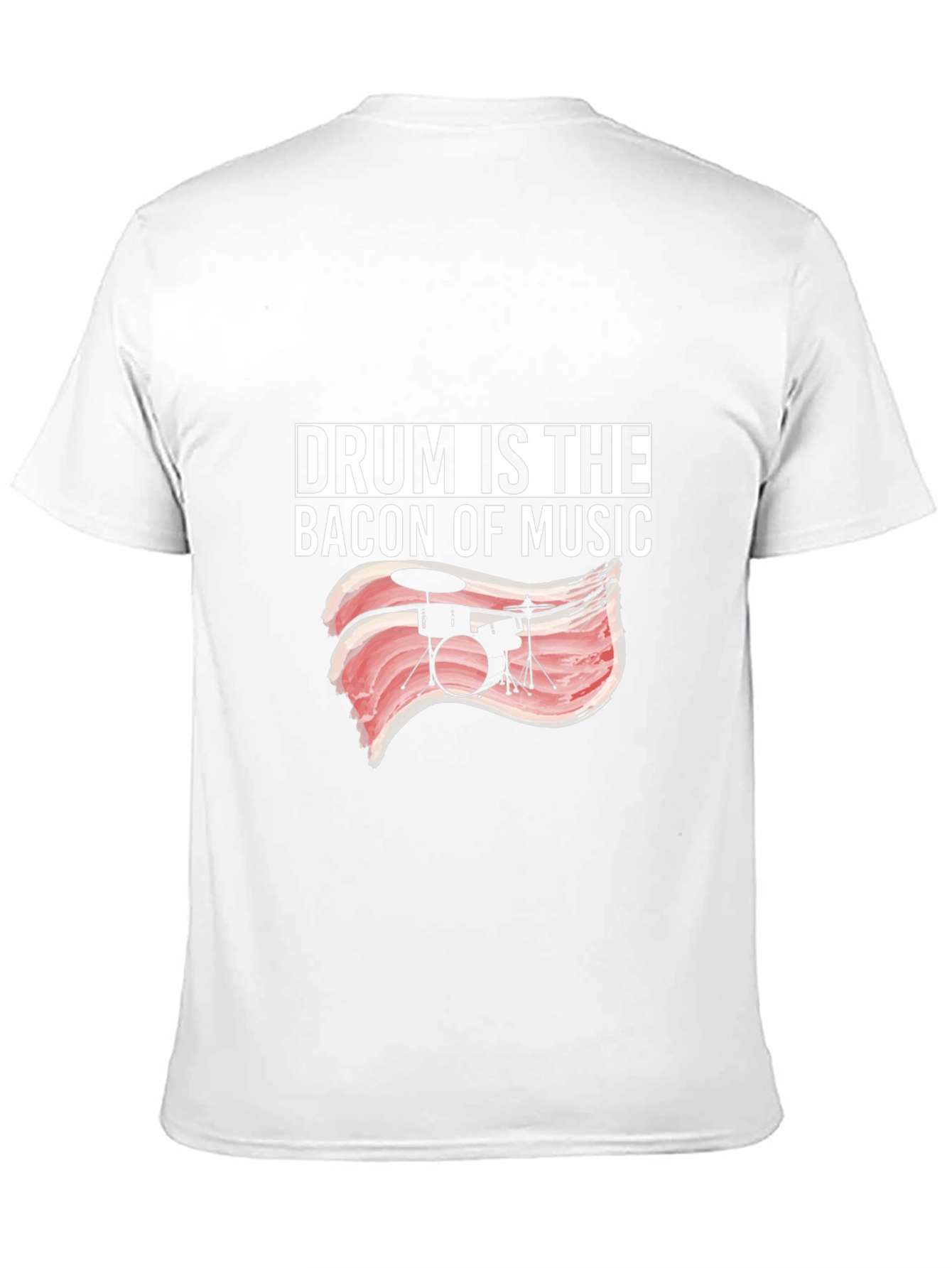 Drum Bacon Music T-Shirt