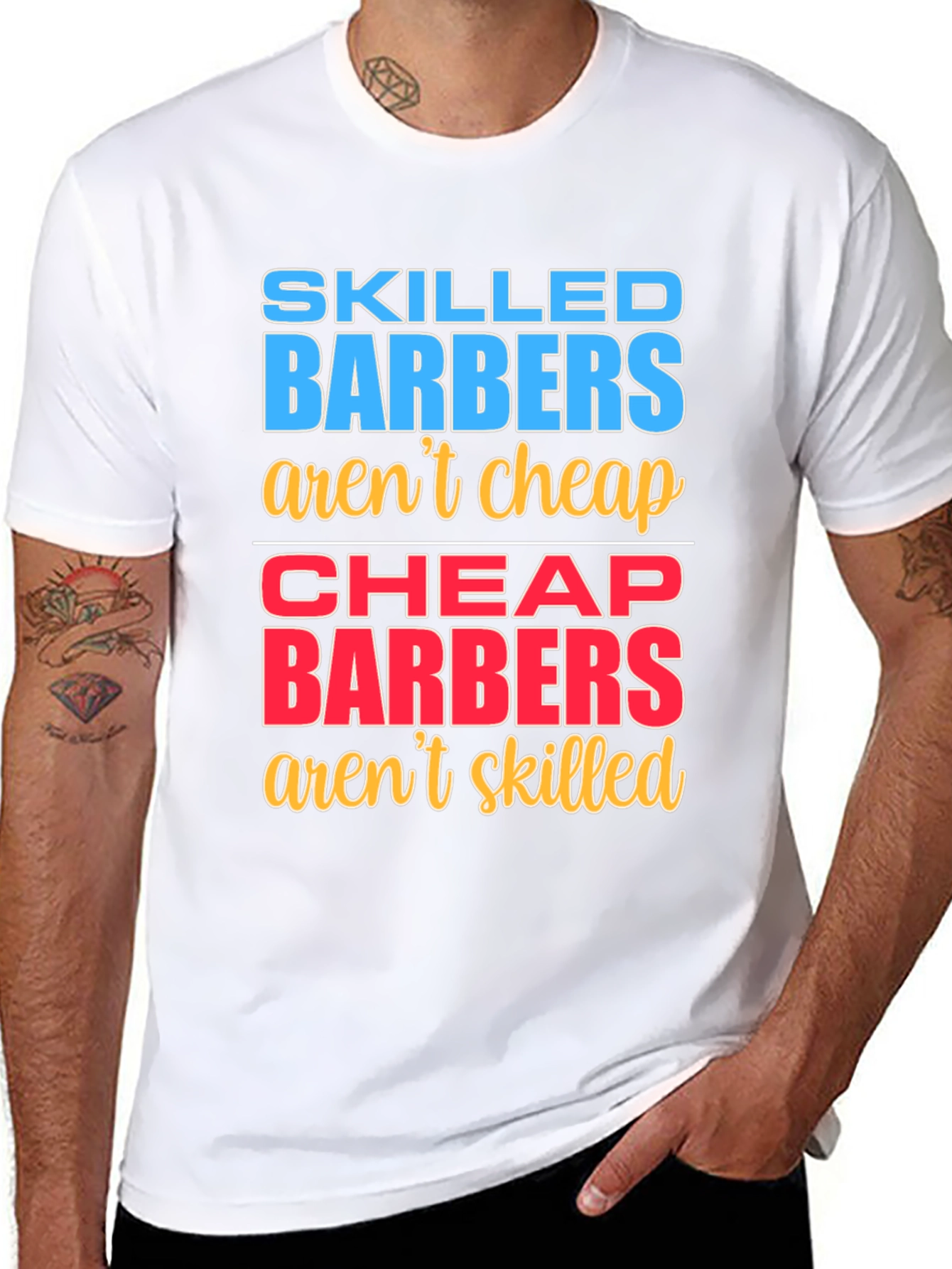 Skilled Barbers Graphic T-Shirt