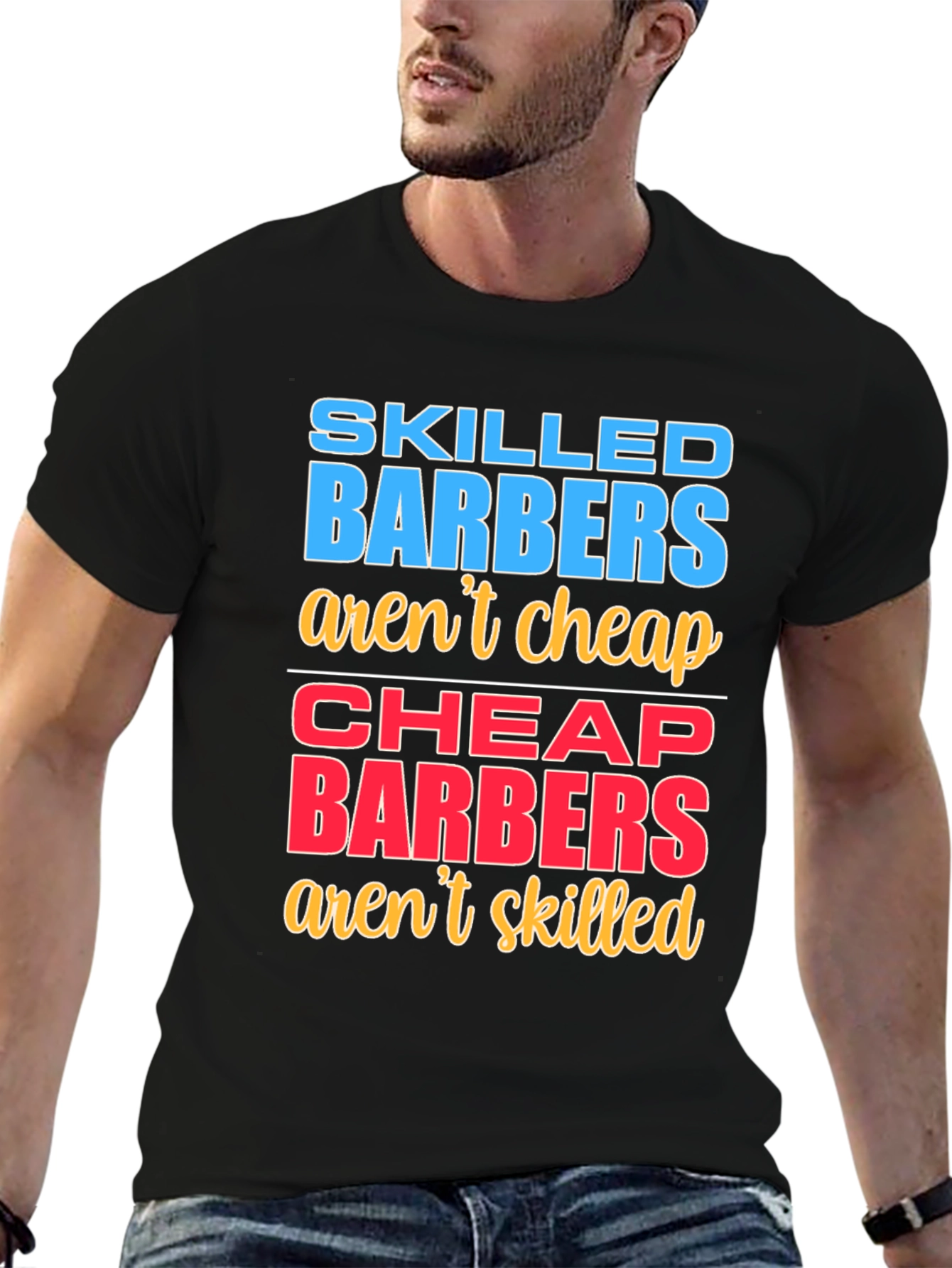 Skilled Barbers Graphic T-Shirt