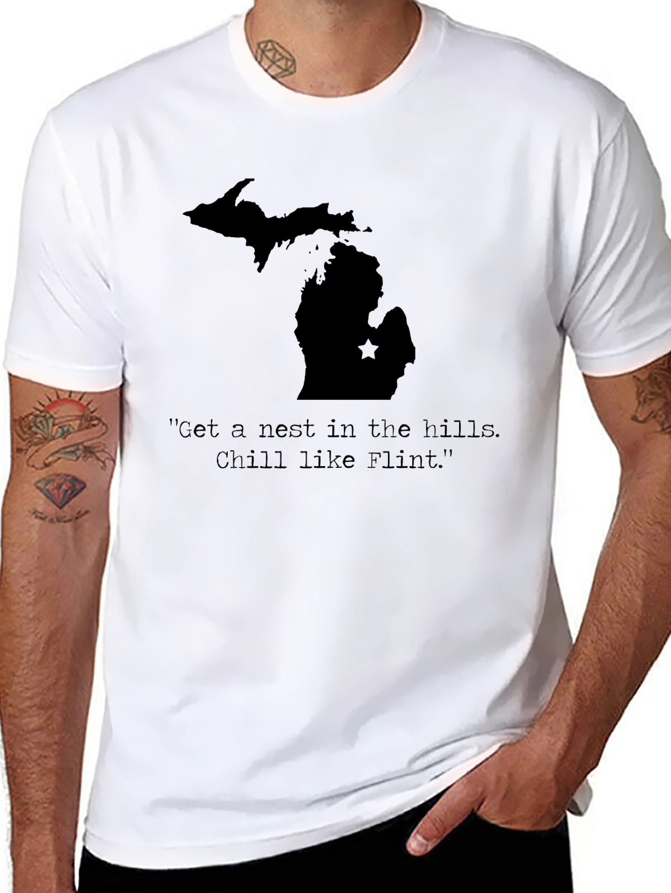 Michigan State Pride Black T-Shirt
