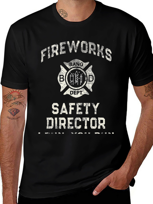 Fireworks Safety Director T-Shirt