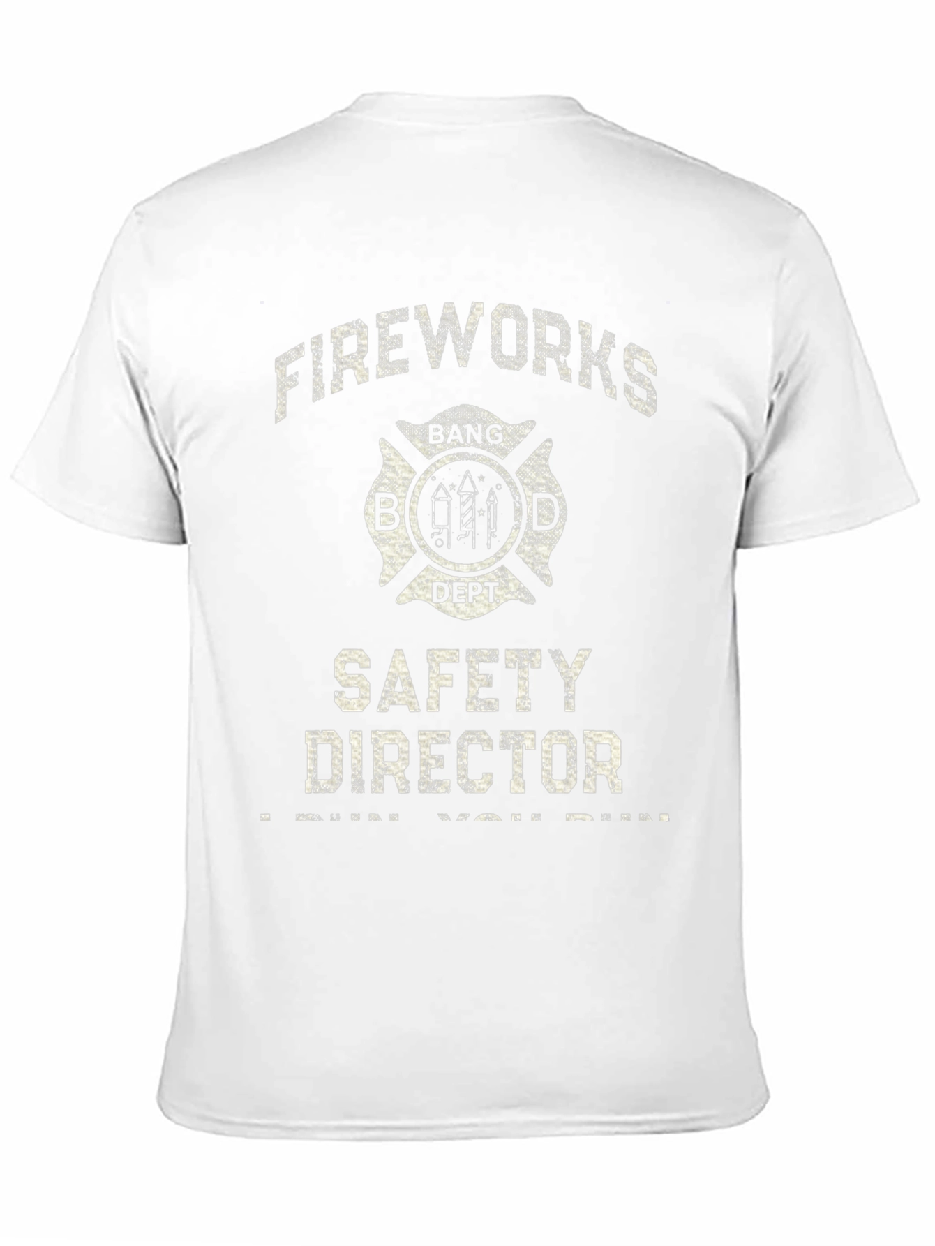 Fireworks Safety Director T-Shirt