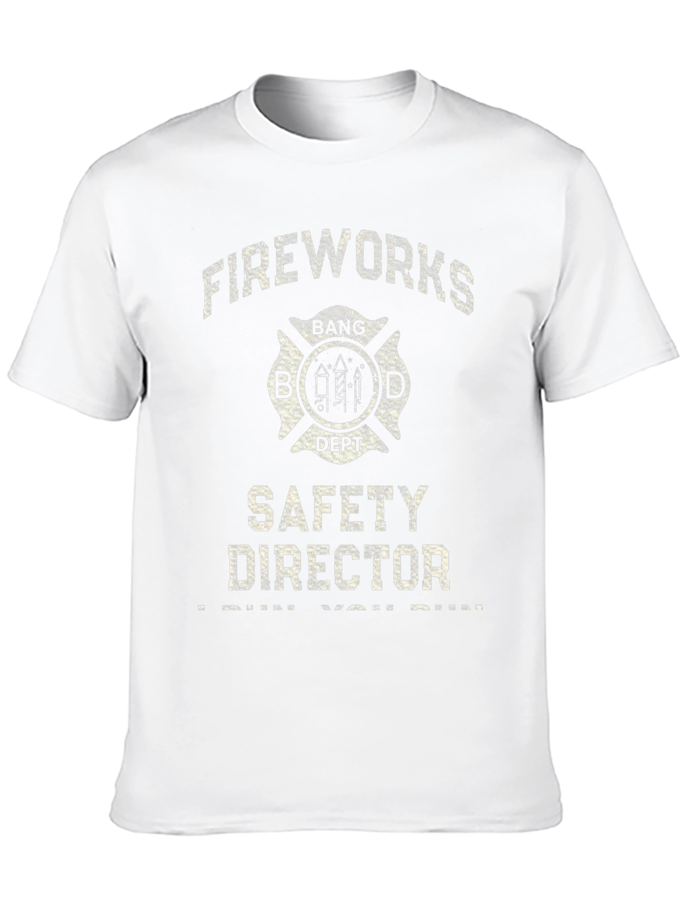 Fireworks Safety Director T-Shirt