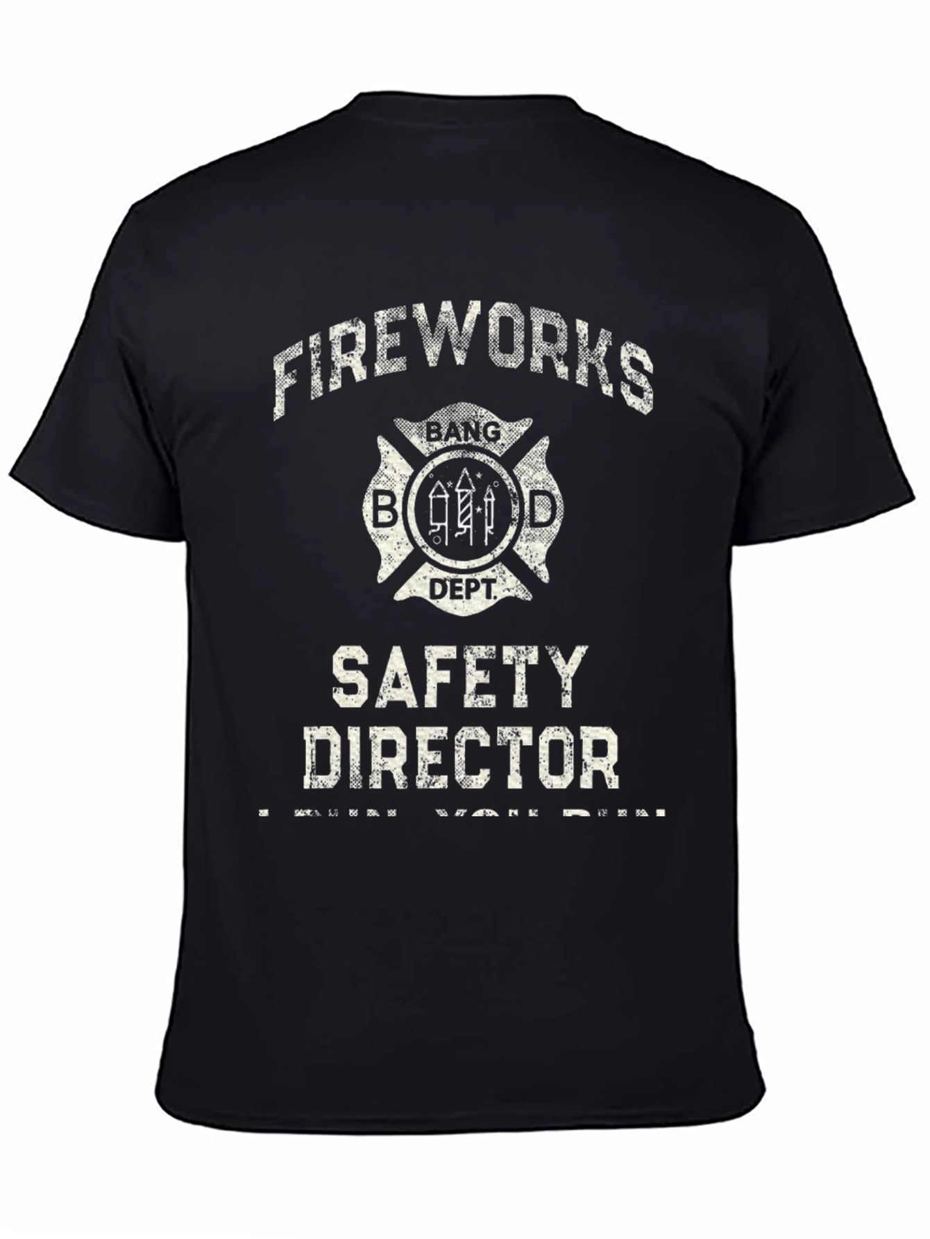 Fireworks Safety Director T-Shirt