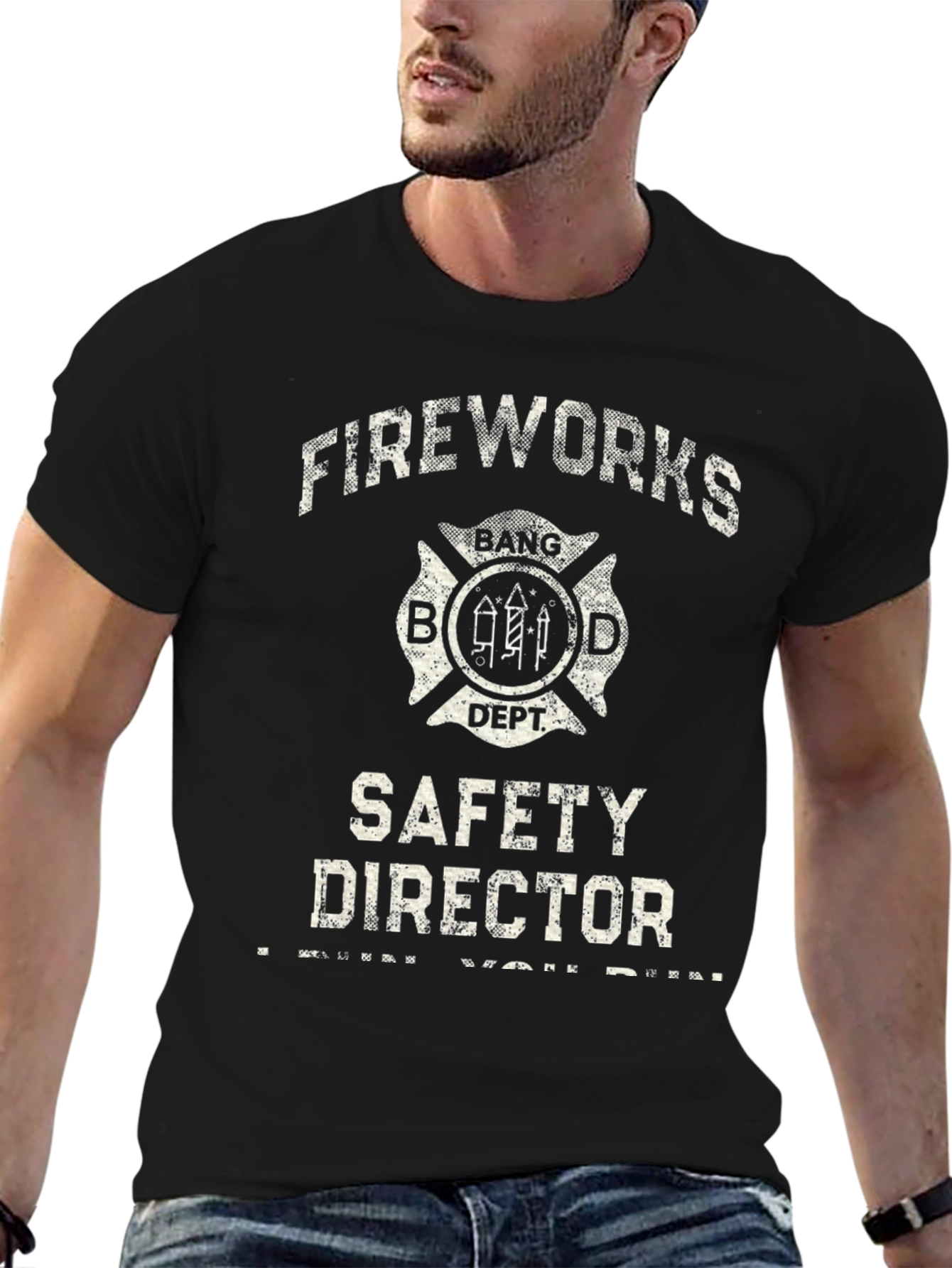 Fireworks Safety Director T-Shirt