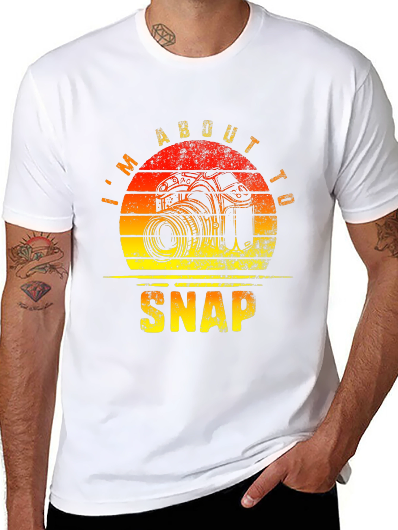 Im About To Snap Photography Graphic T-Shirt