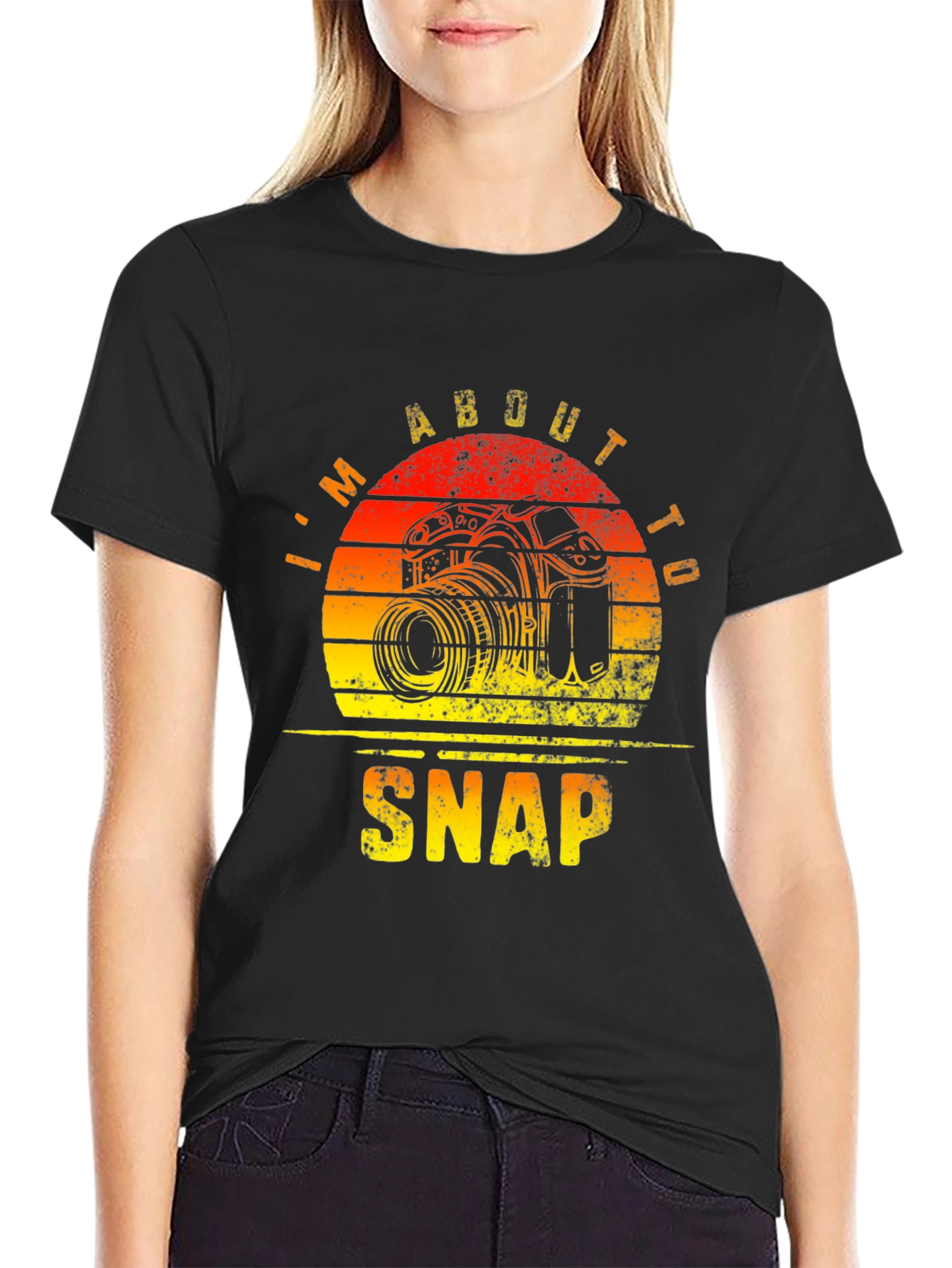 Im About To Snap Photography Graphic T-Shirt