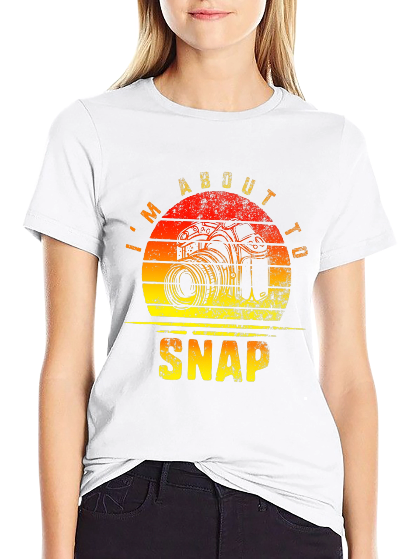 Im About To Snap Photography Graphic T-Shirt