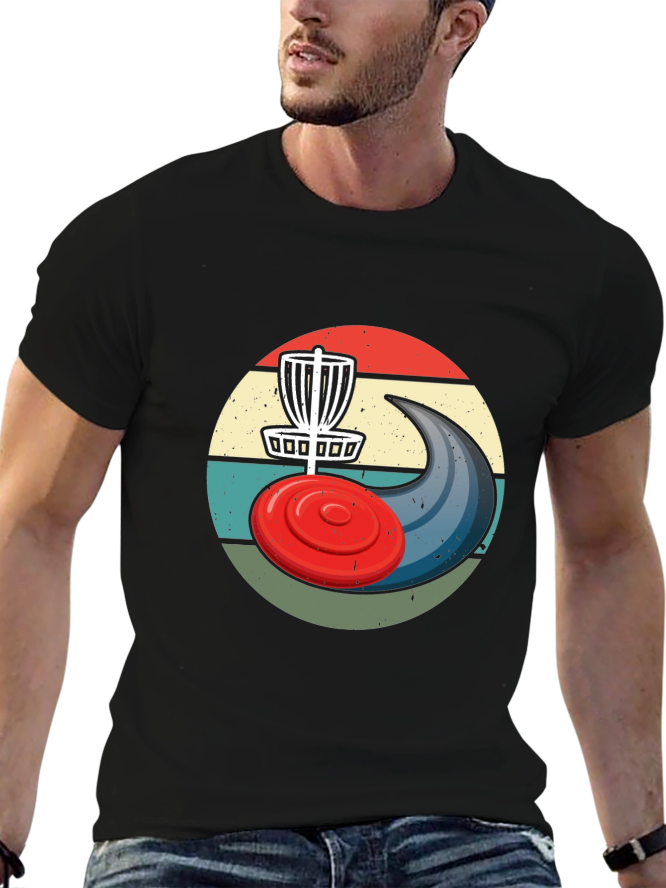Retro Disc Golf T-Shirt | Stylish Sportswear