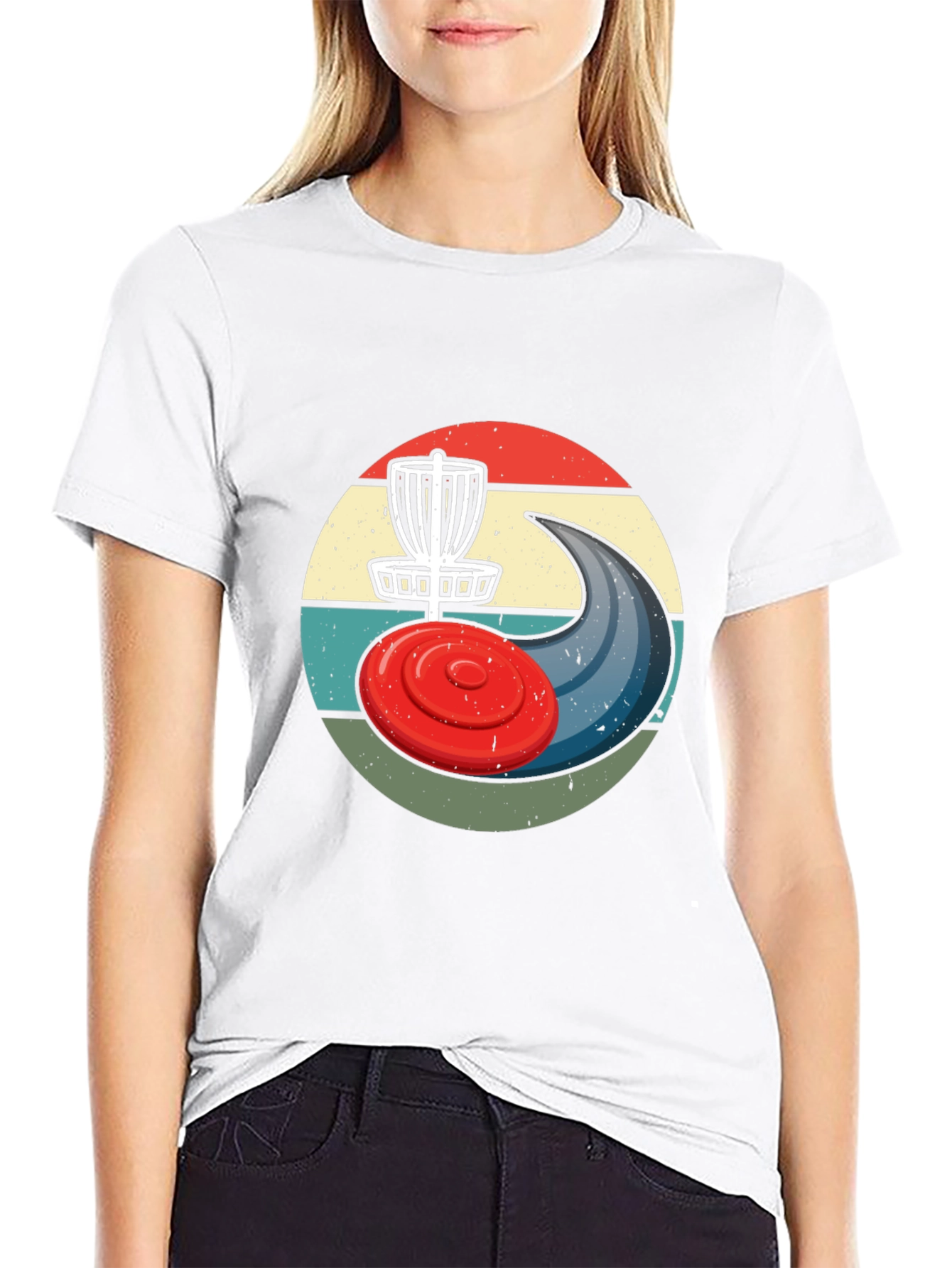 Retro Disc Golf T-Shirt | Stylish Sportswear