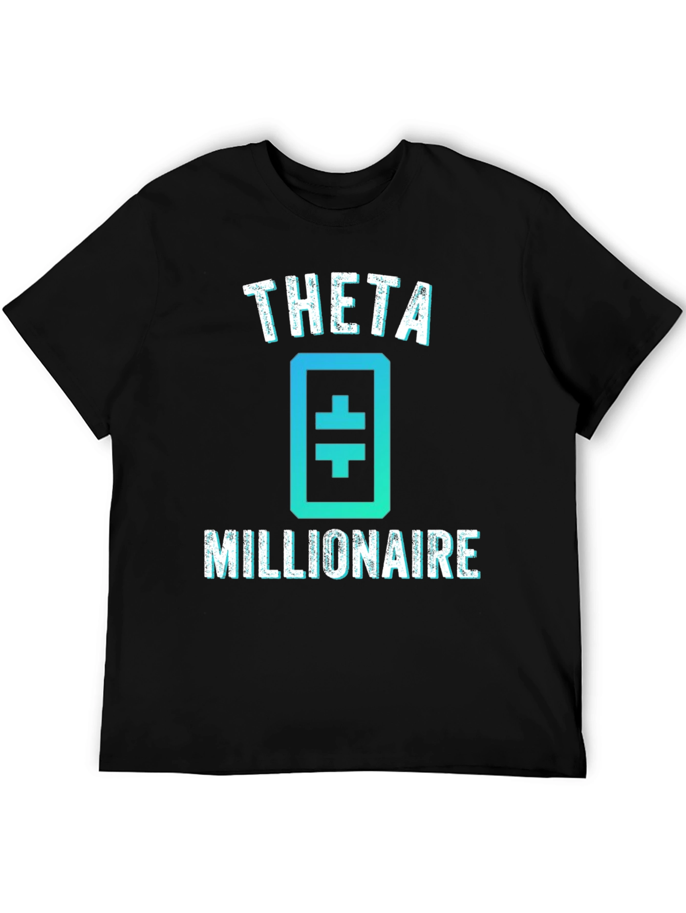 Theta Millionaire Crypto Black T-Shirt