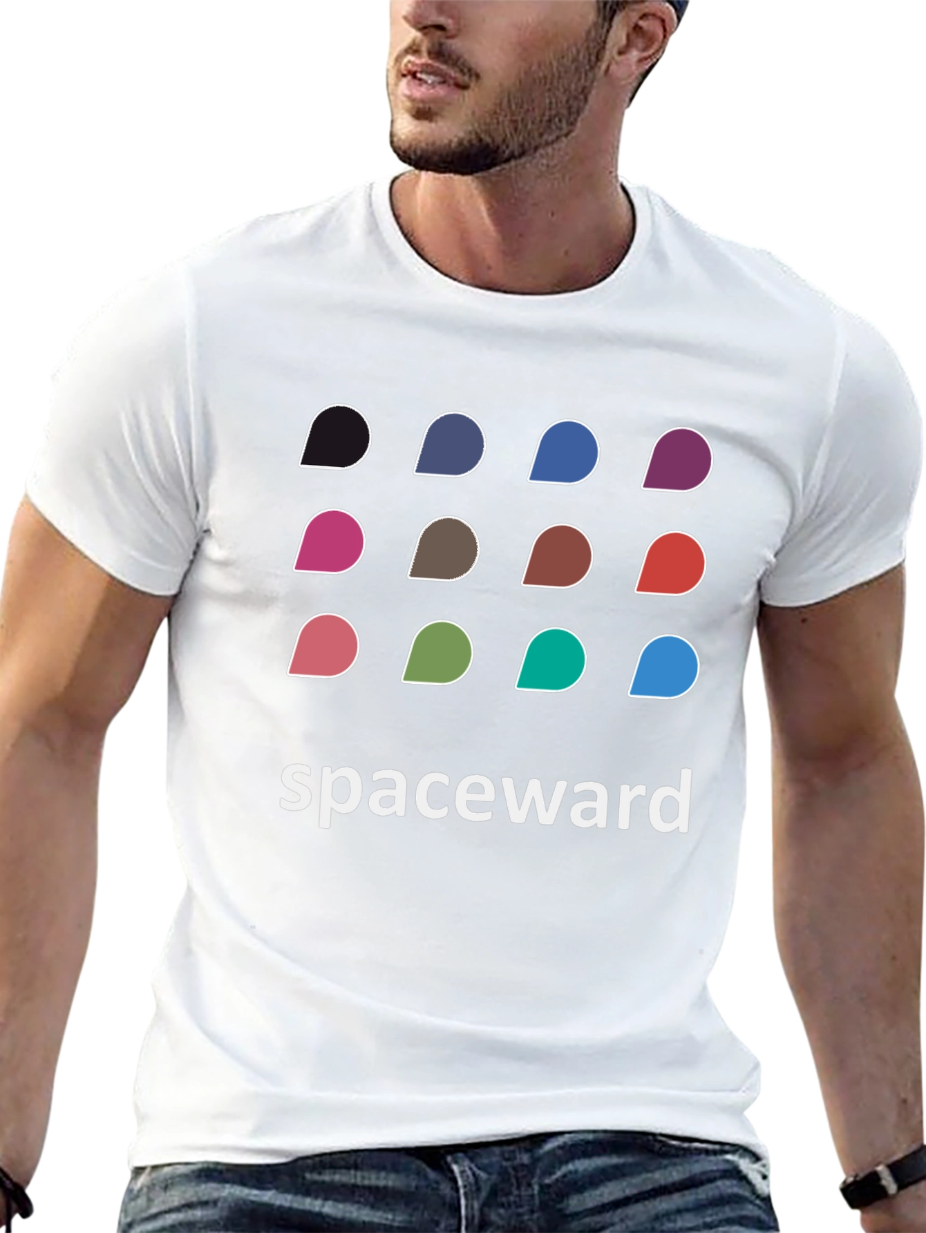 Spaceward Graphic Tee - Modern Casual Wear