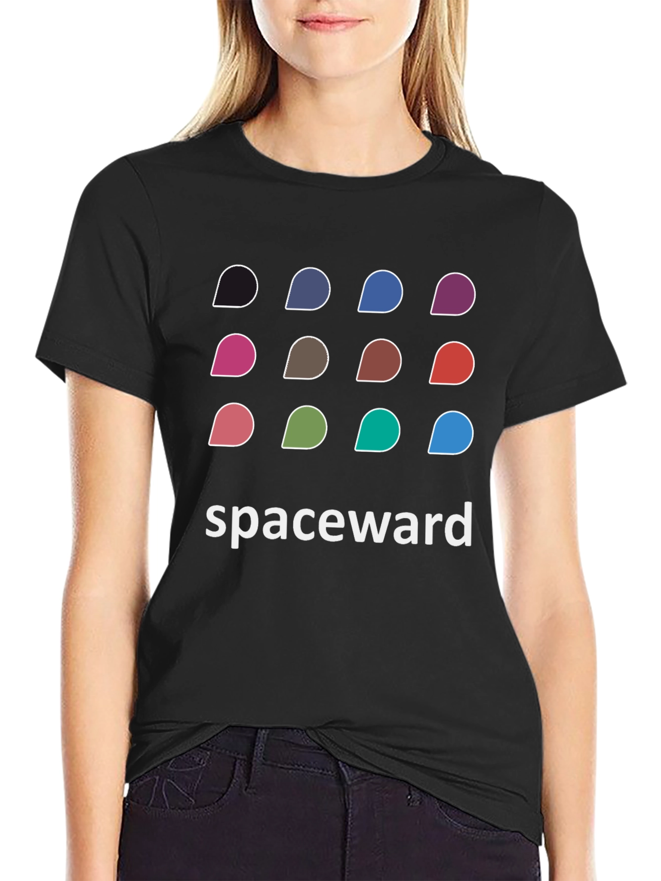Spaceward Graphic Tee - Modern Casual Wear