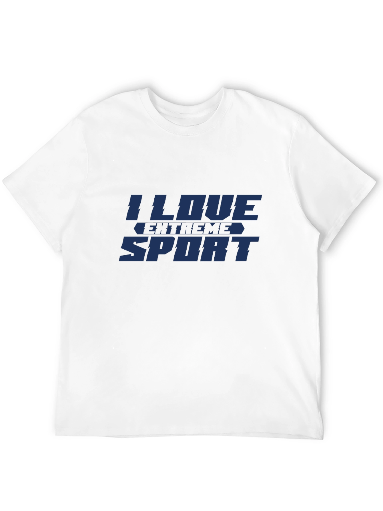 I Love Extreme Sport Graphic T-Shirt