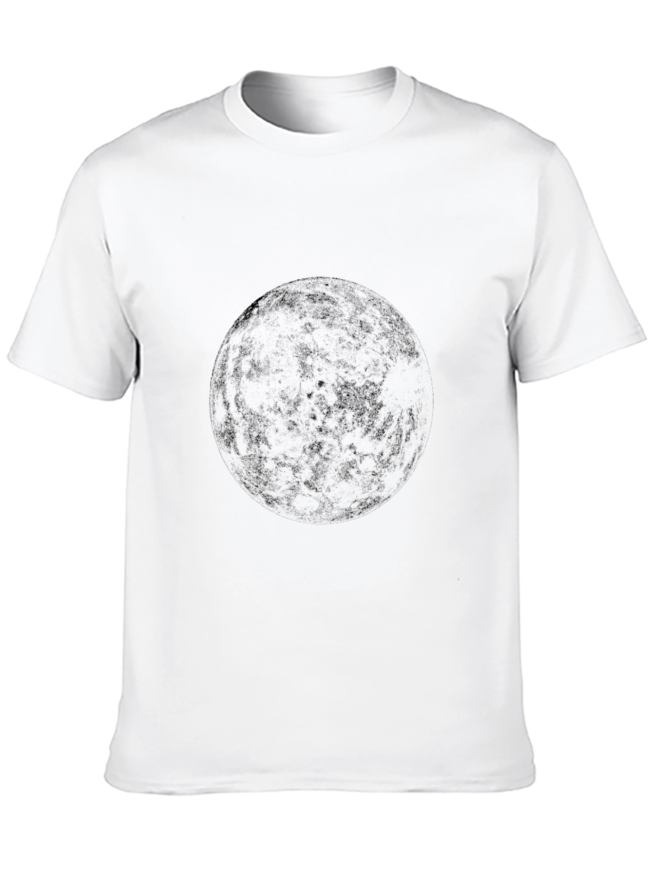 Black Moon Graphic Tee - Casual Comfort