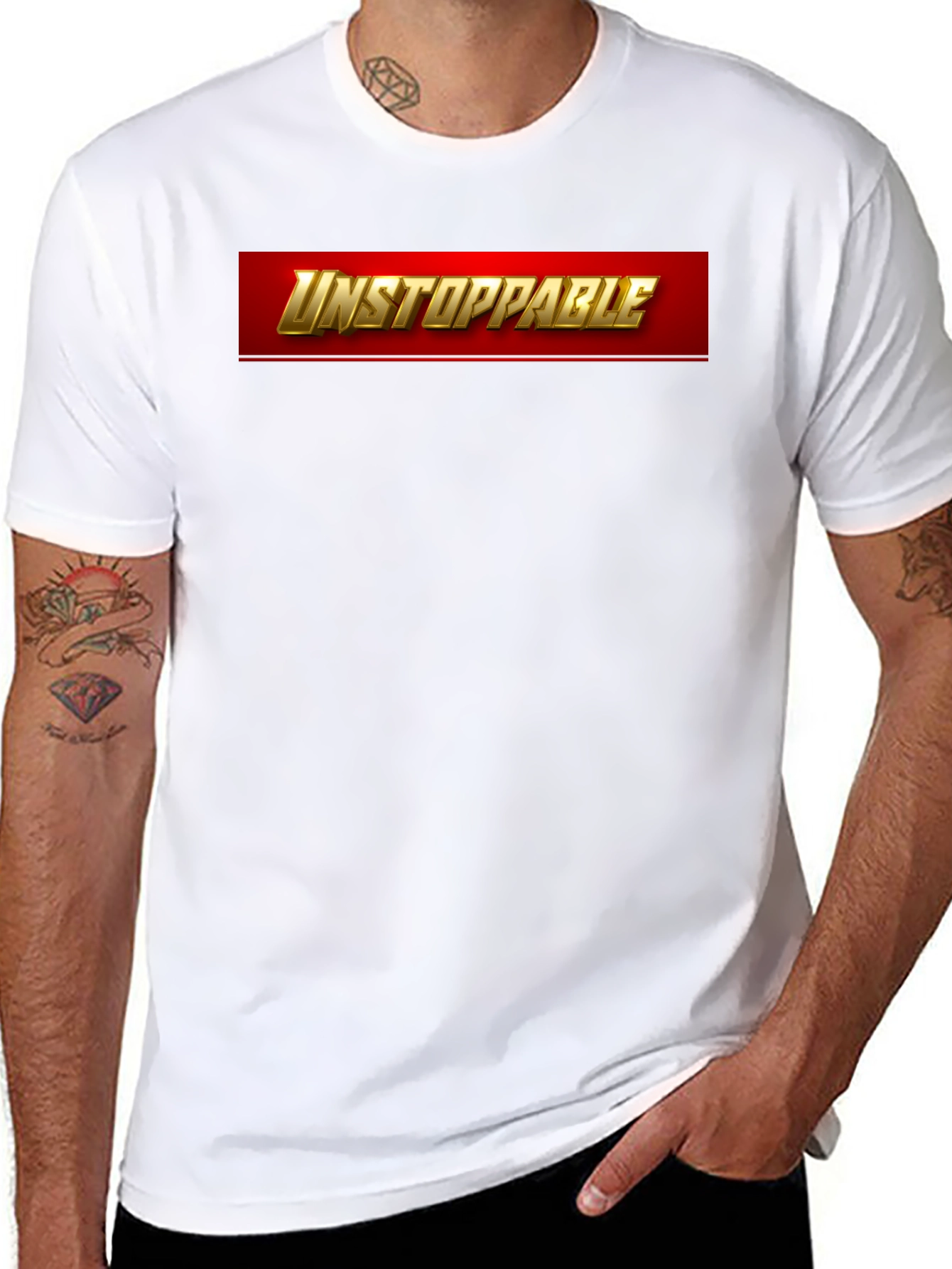 Unstoppable Graphic T-Shirt - Bold & Stylish