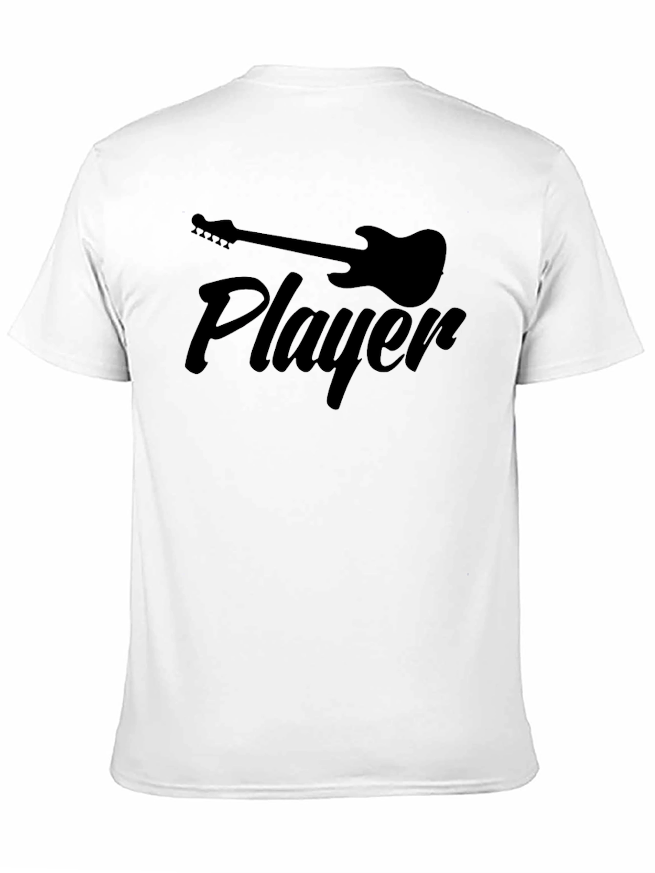 Guitar Player Black T-Shirt