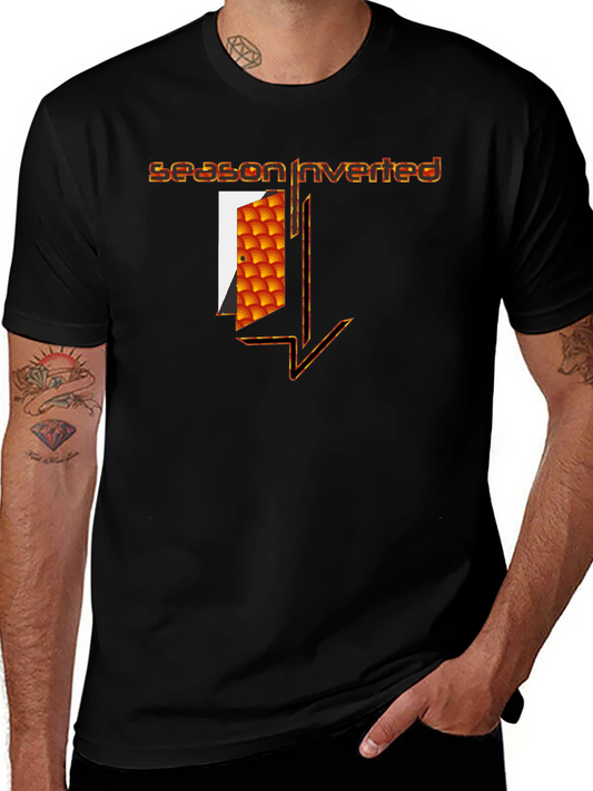 Season Inverted Graphic T-Shirt - Modern Art Tee