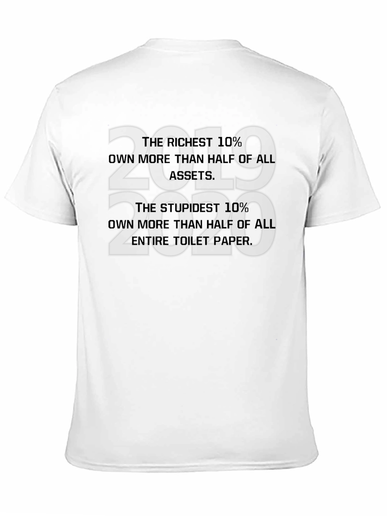 Humorous 2020 Toilet Paper T-Shirt