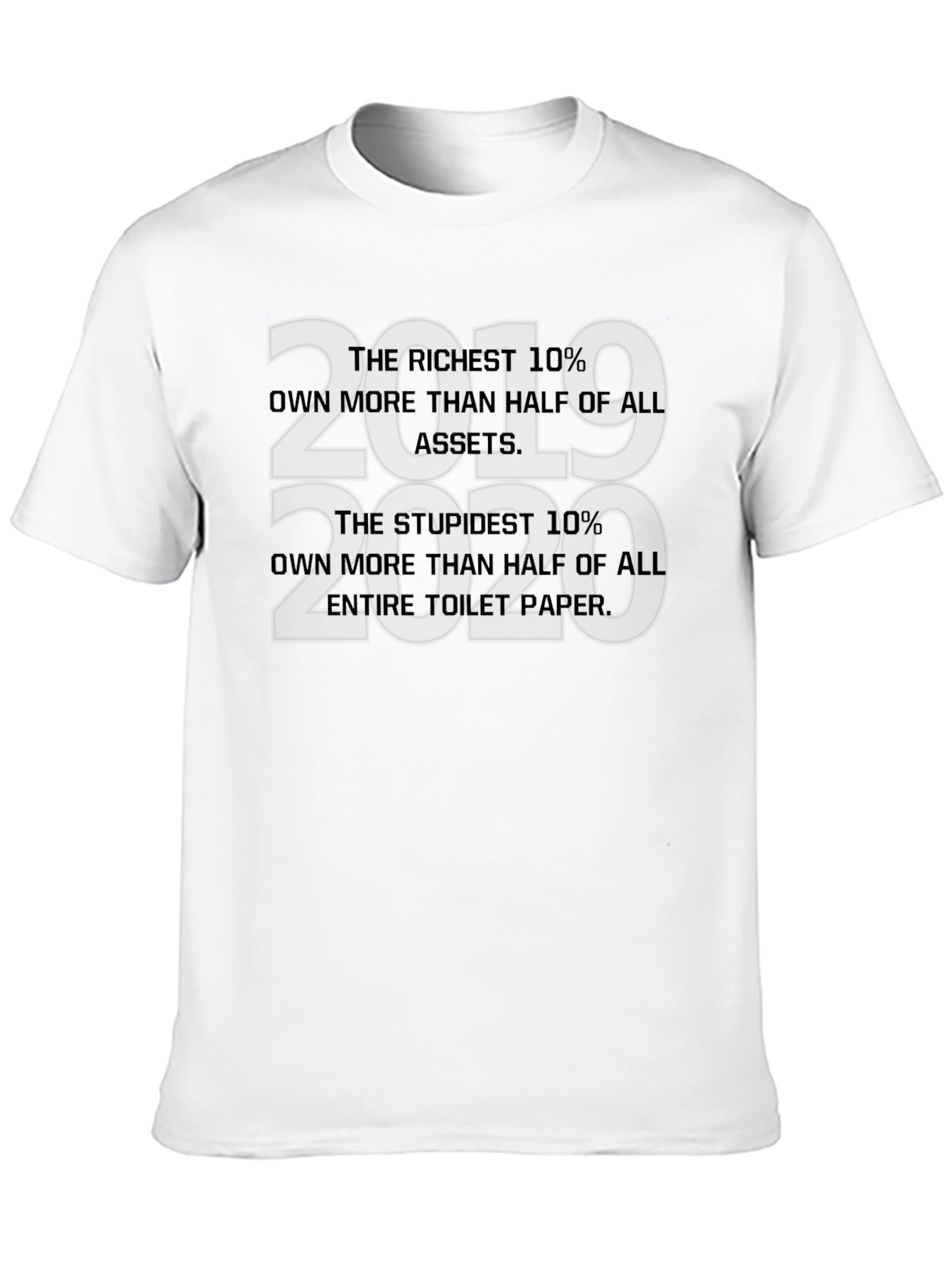 Humorous 2020 Toilet Paper T-Shirt