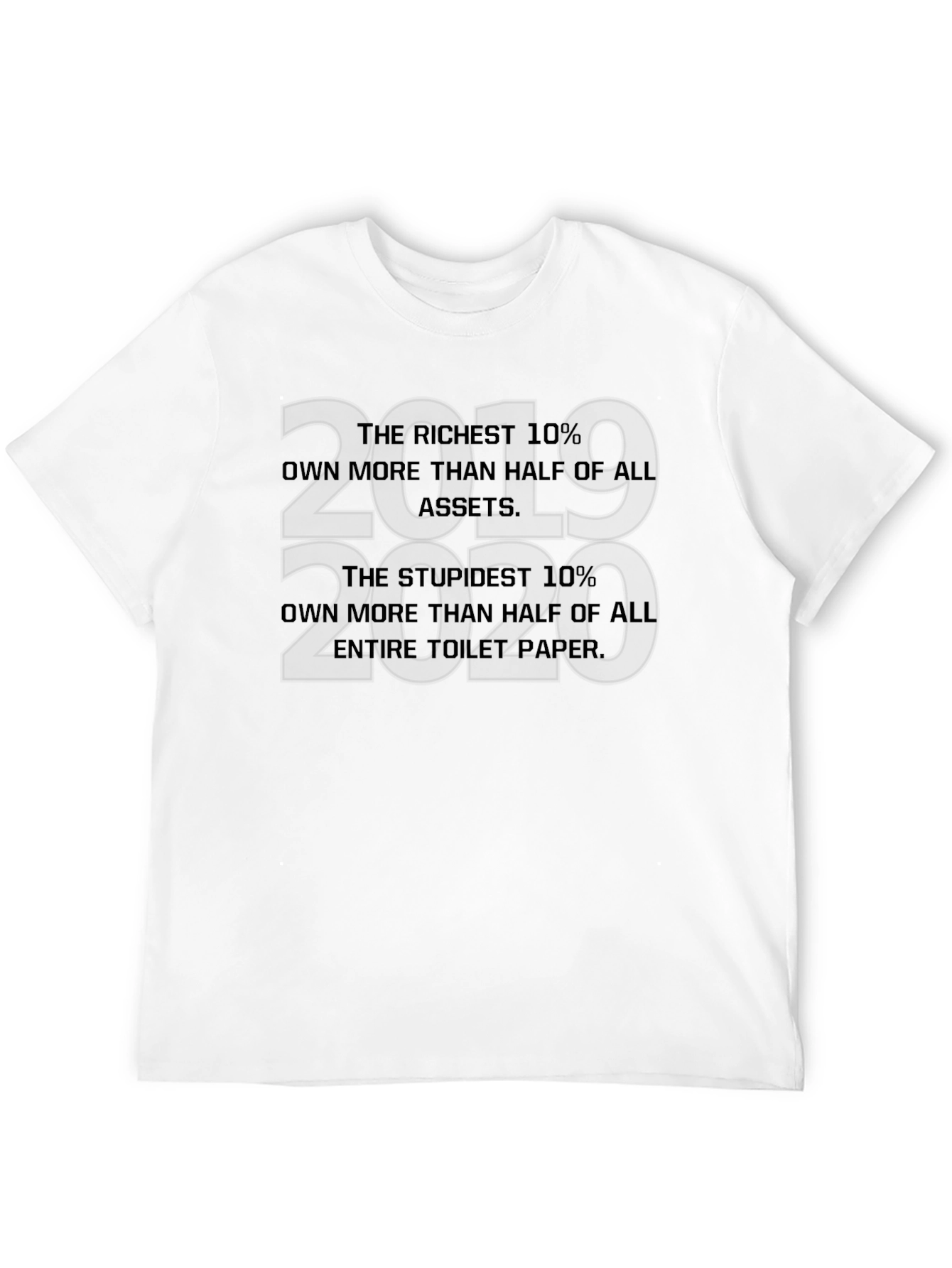 Humorous 2020 Toilet Paper T-Shirt