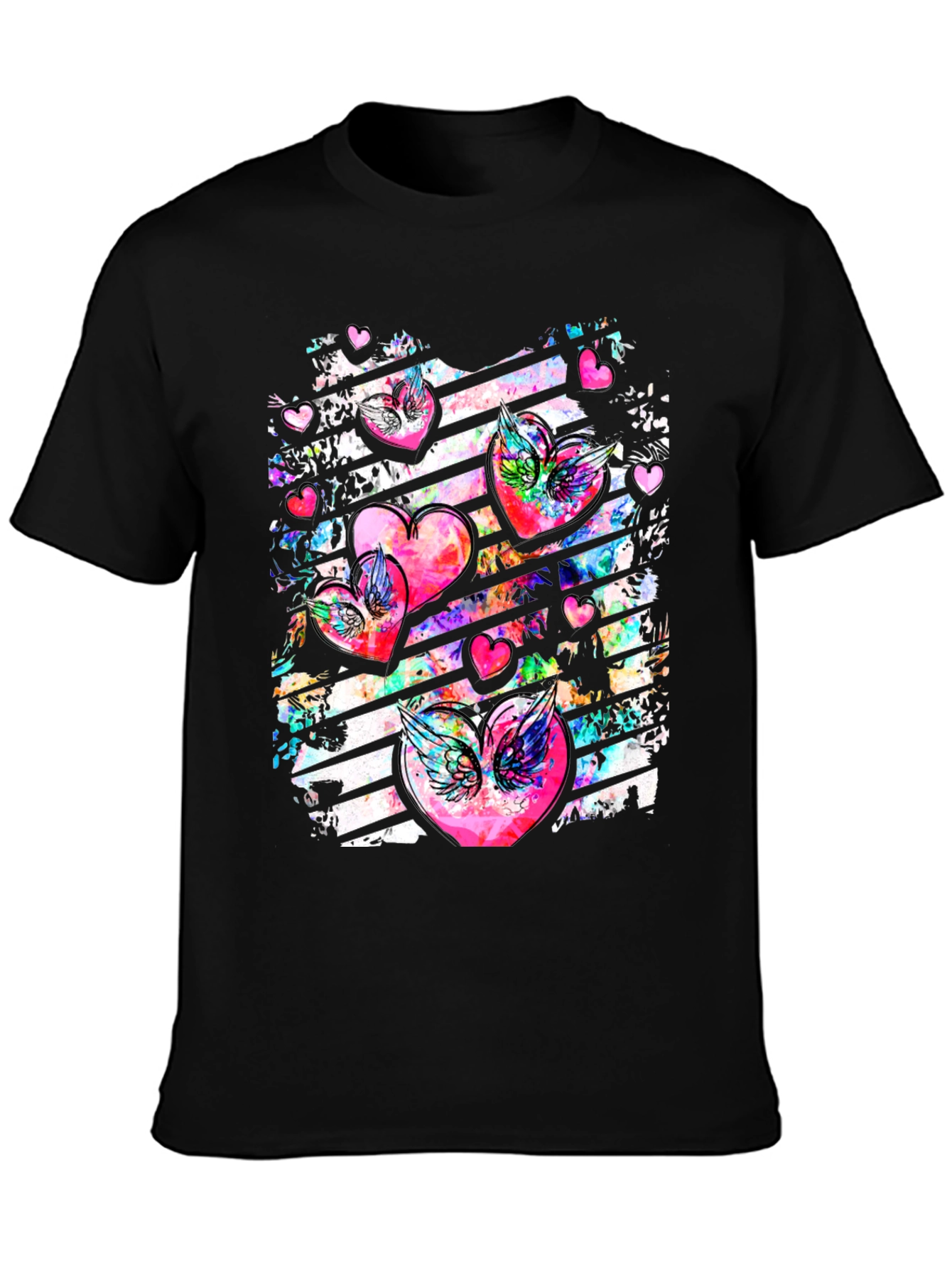 Heart Wings Graphic Tee - Unisex
