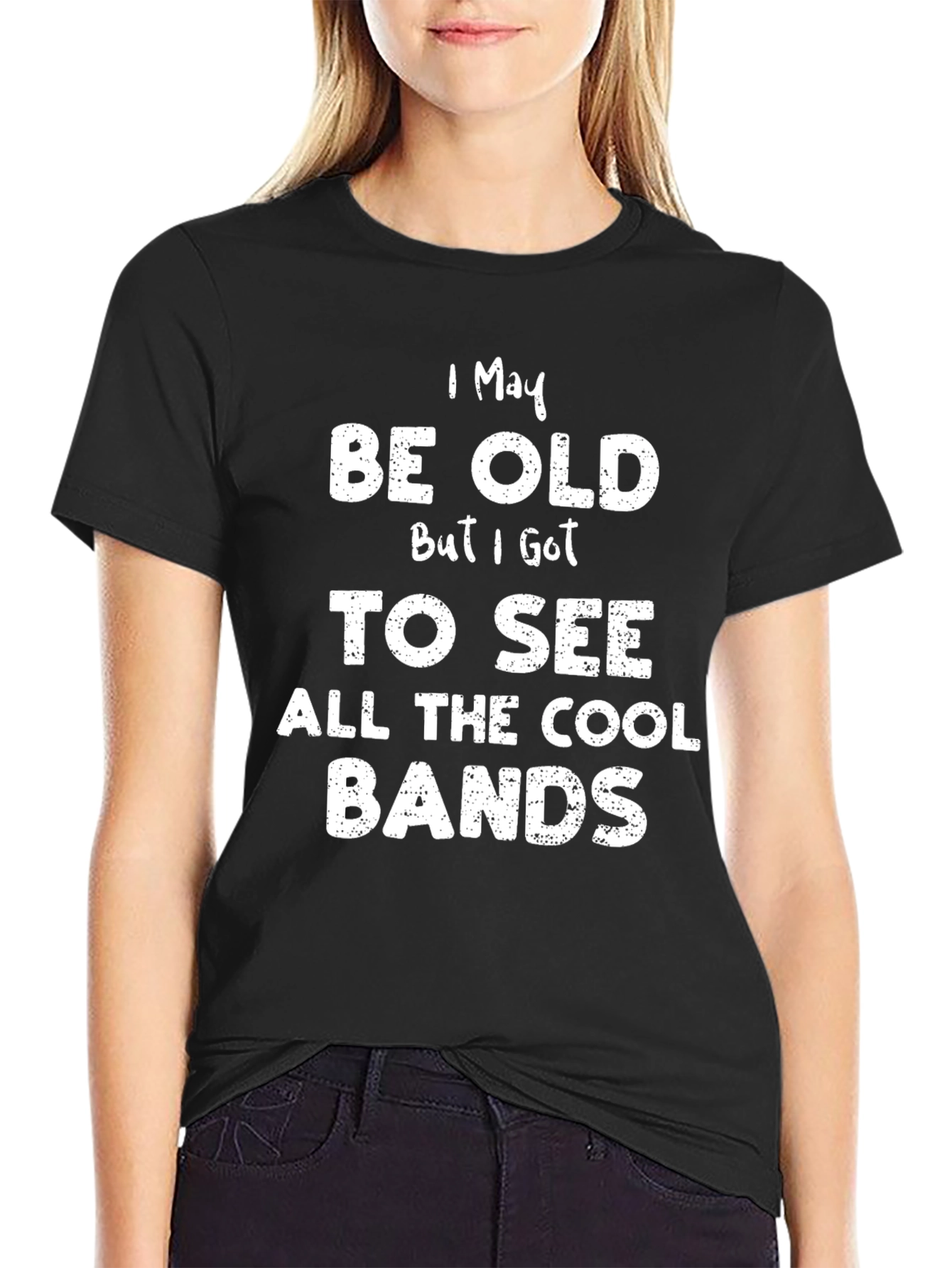 Cool Bands T-Shirt - Funny Old Age Tee