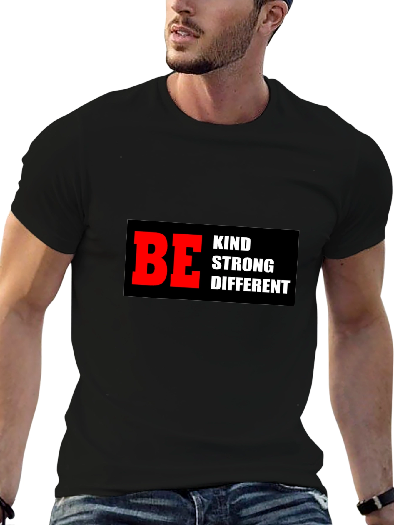 Be Kind Strong Different Graphic Tee
