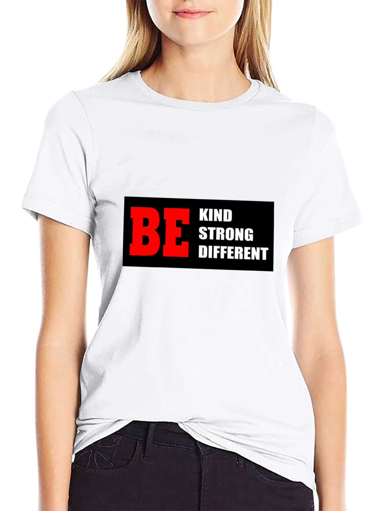 Be Kind Strong Different Graphic Tee