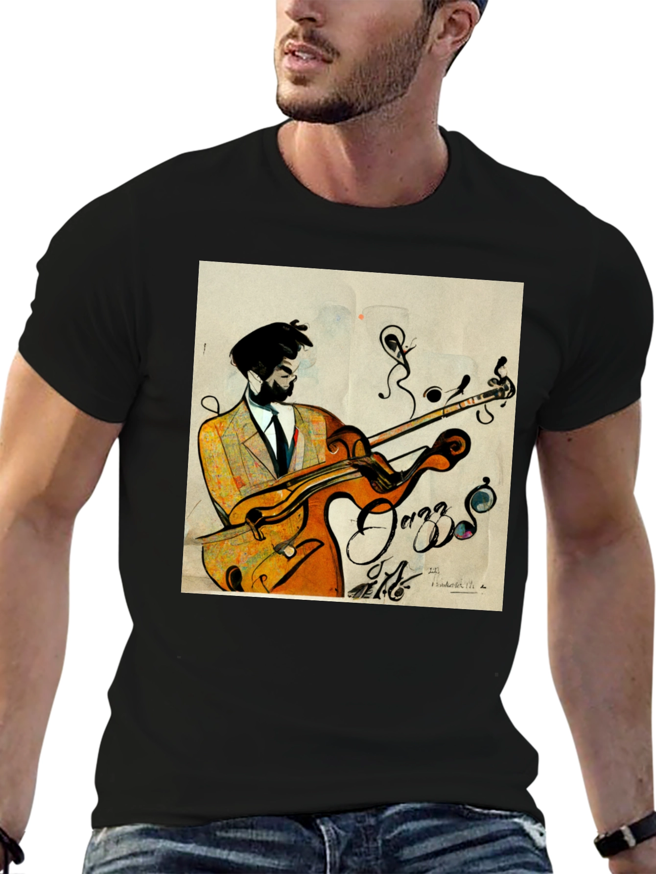 Jazz Guitar T-Shirt